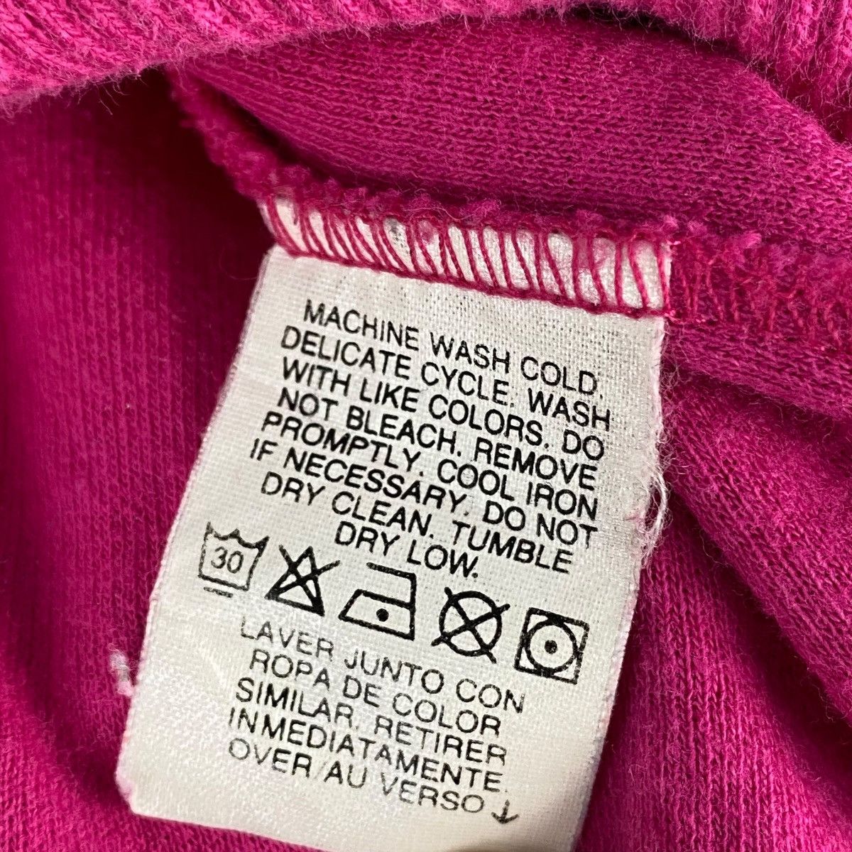 Vintage Vintage Elisabeth Button Up Crewneck Sweatshirt Pink Size XL / US 12-14 / IT 48-50 - 5 Thumbnail