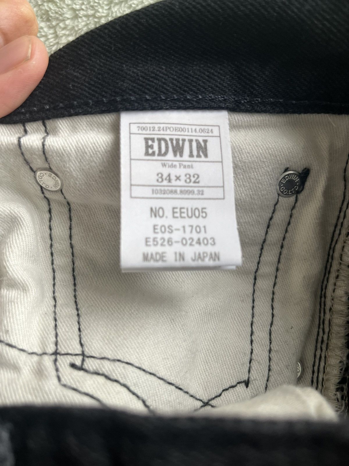 Edwin Edwin Japanese Denim Baggy Size US 34 / EU 50 - 6 Thumbnail