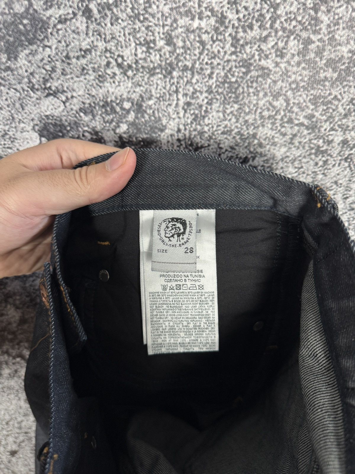 Diesel Diesel Belthy-Ankle Regular Slim Straight Low Waist Jeans Size 28" / US 6 / IT 42 - 11 Thumbnail