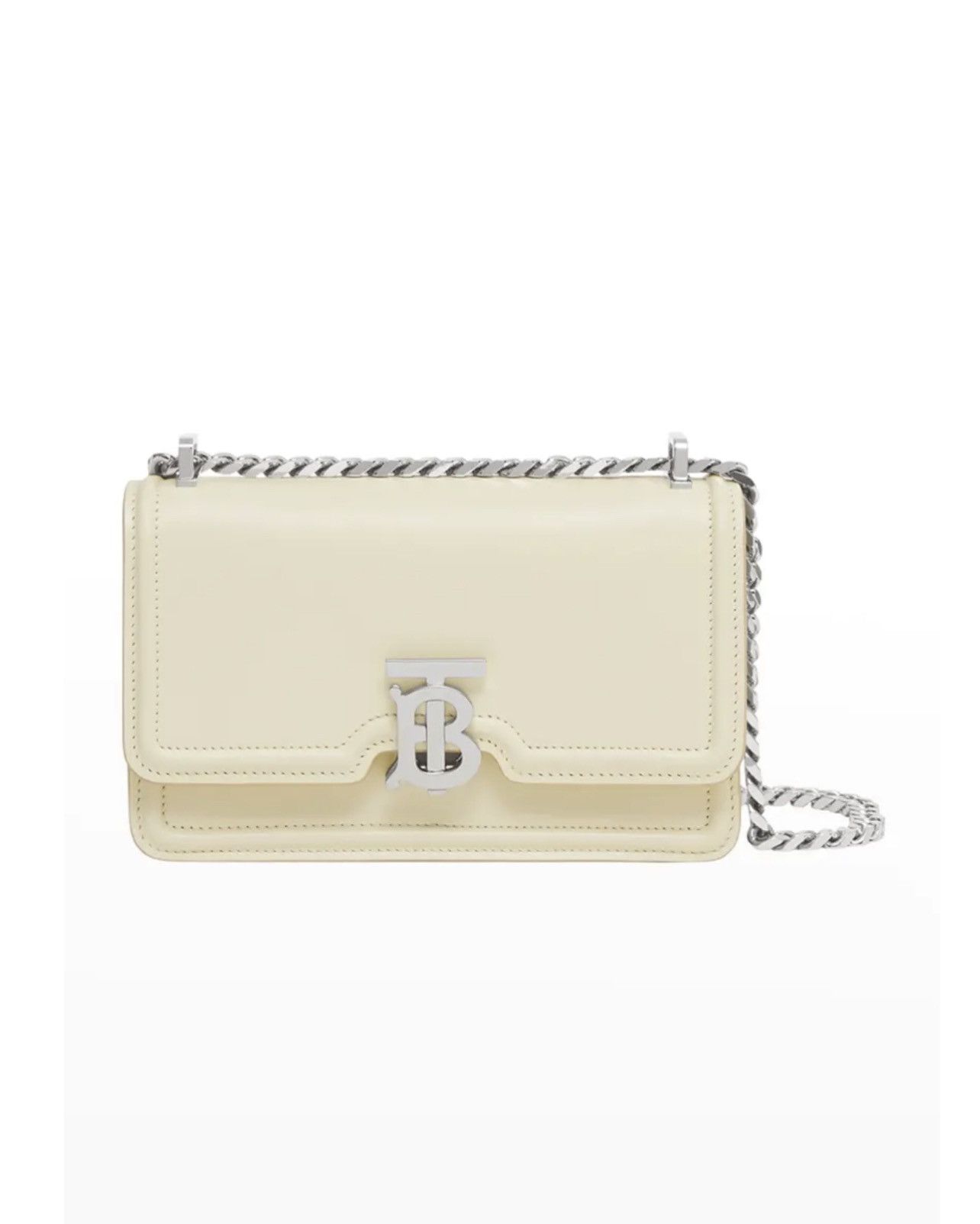 Burberry Burberry TB Elongated Mini Leather Shoulder Bag Size ONE SIZE - 1 Thumbnail