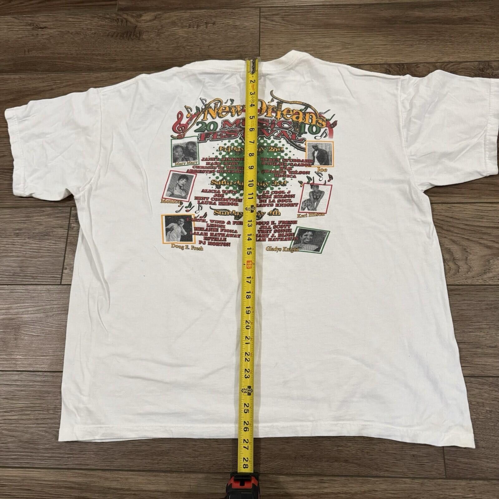 Vintage 2010 New Orleans Music Festival Shirt Rap Size US XXL / EU 58 / 5 - 8 Thumbnail