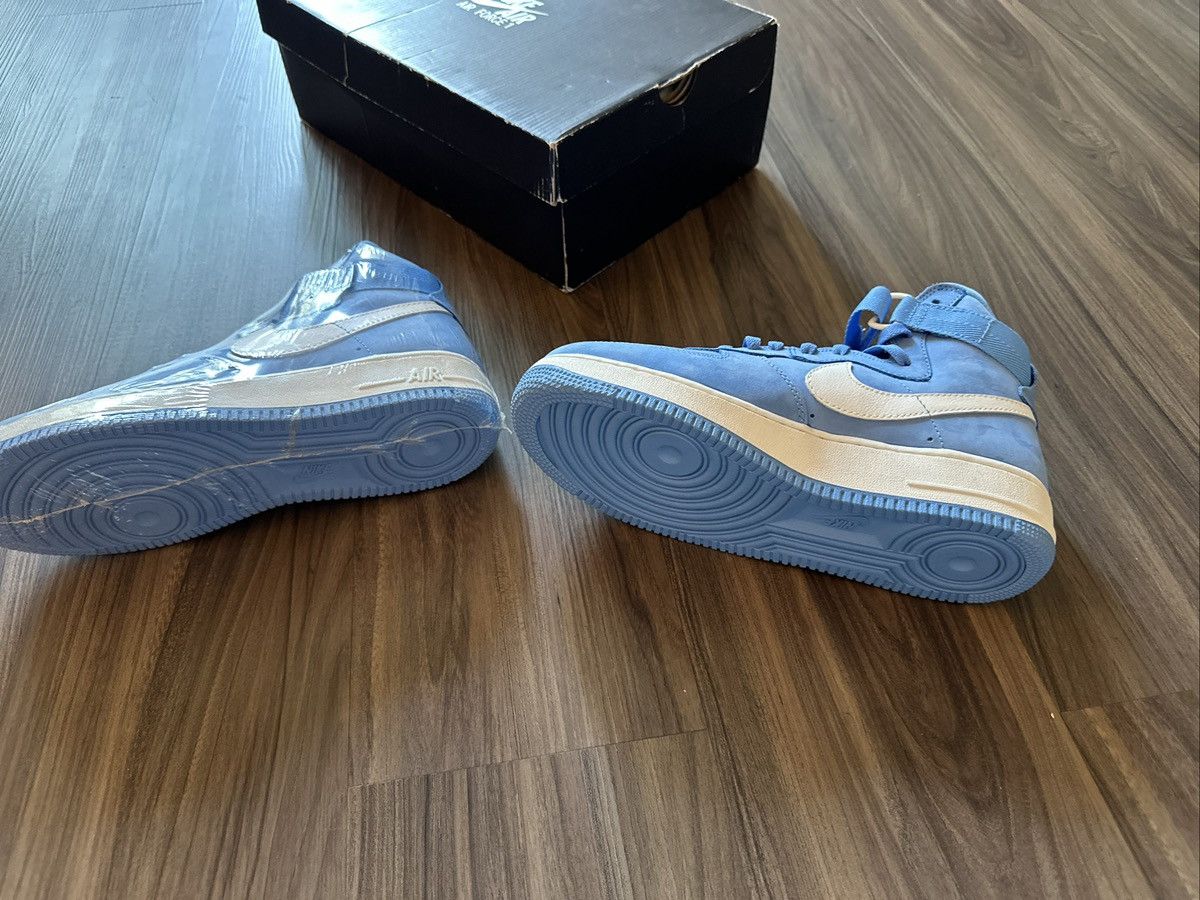 Nike Nike Air Force 1 Hi Retro QS University Blue Men’s 9.5 UNC Size US 9.5 / EU 42-43 - 9 Thumbnail