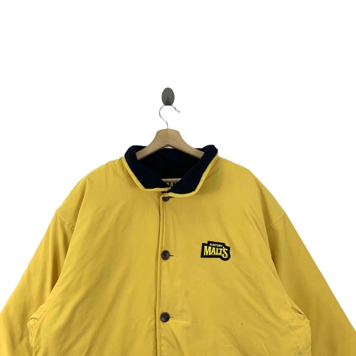 Japanese Brand Vintage SUNTORY MALTS Japanese Brand Long Coat Jacket Parka Size US XXL / EU 58 / 5 - 5 Thumbnail
