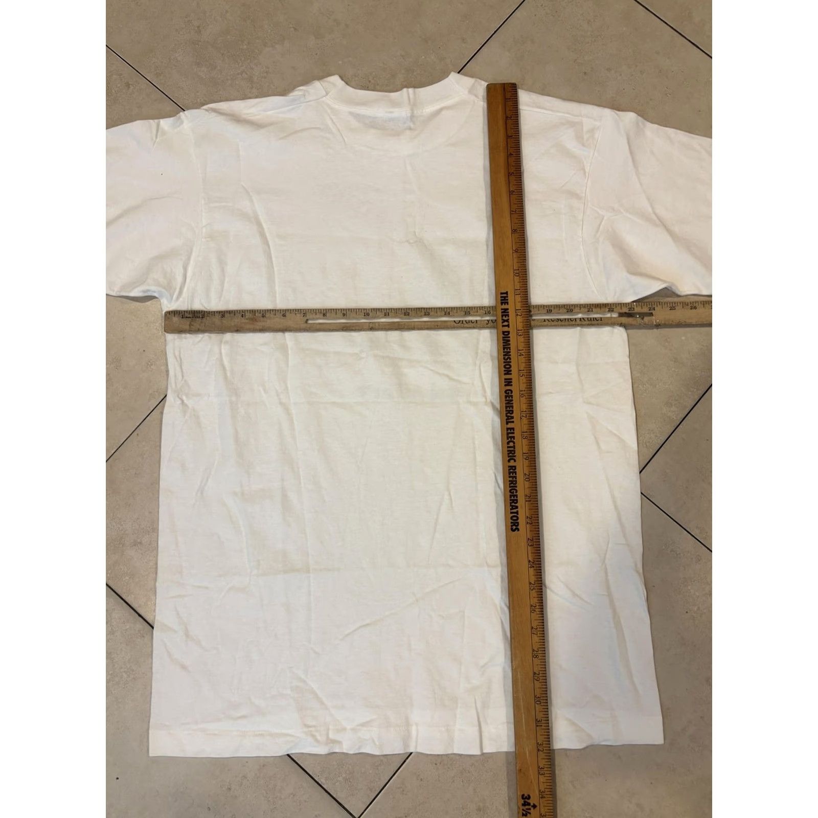 Fruit Of The Loom VINTAGE Occupational Hazard Secretary Shirt Mens XL White Made USA Funny 90s Size US XL / EU 56 / 4 - 5 Thumbnail