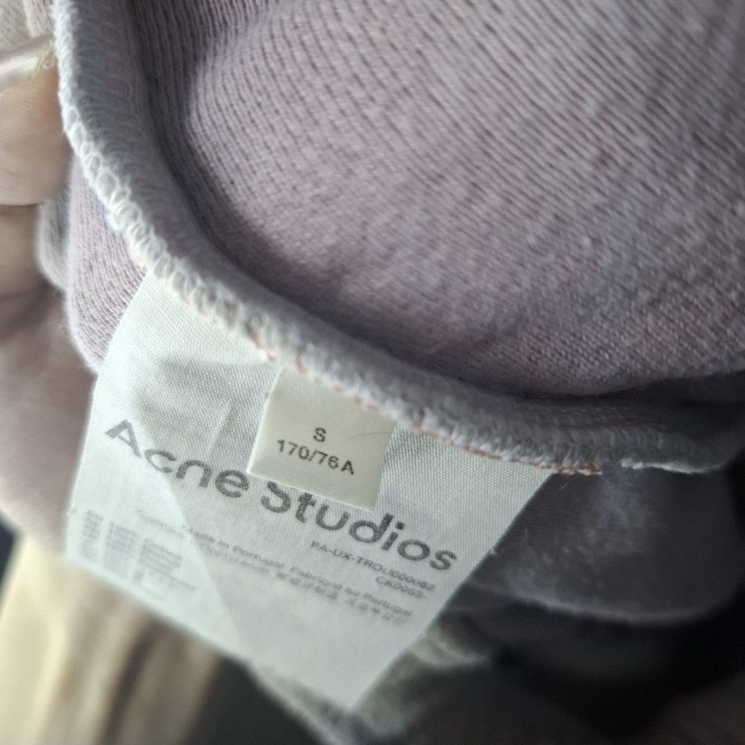 Acne Studios ACNE STUDIOS Garment Dyed Cotton Fleece Lounge Pants Size 30" / US 8 / IT 44 - 10 Thumbnail