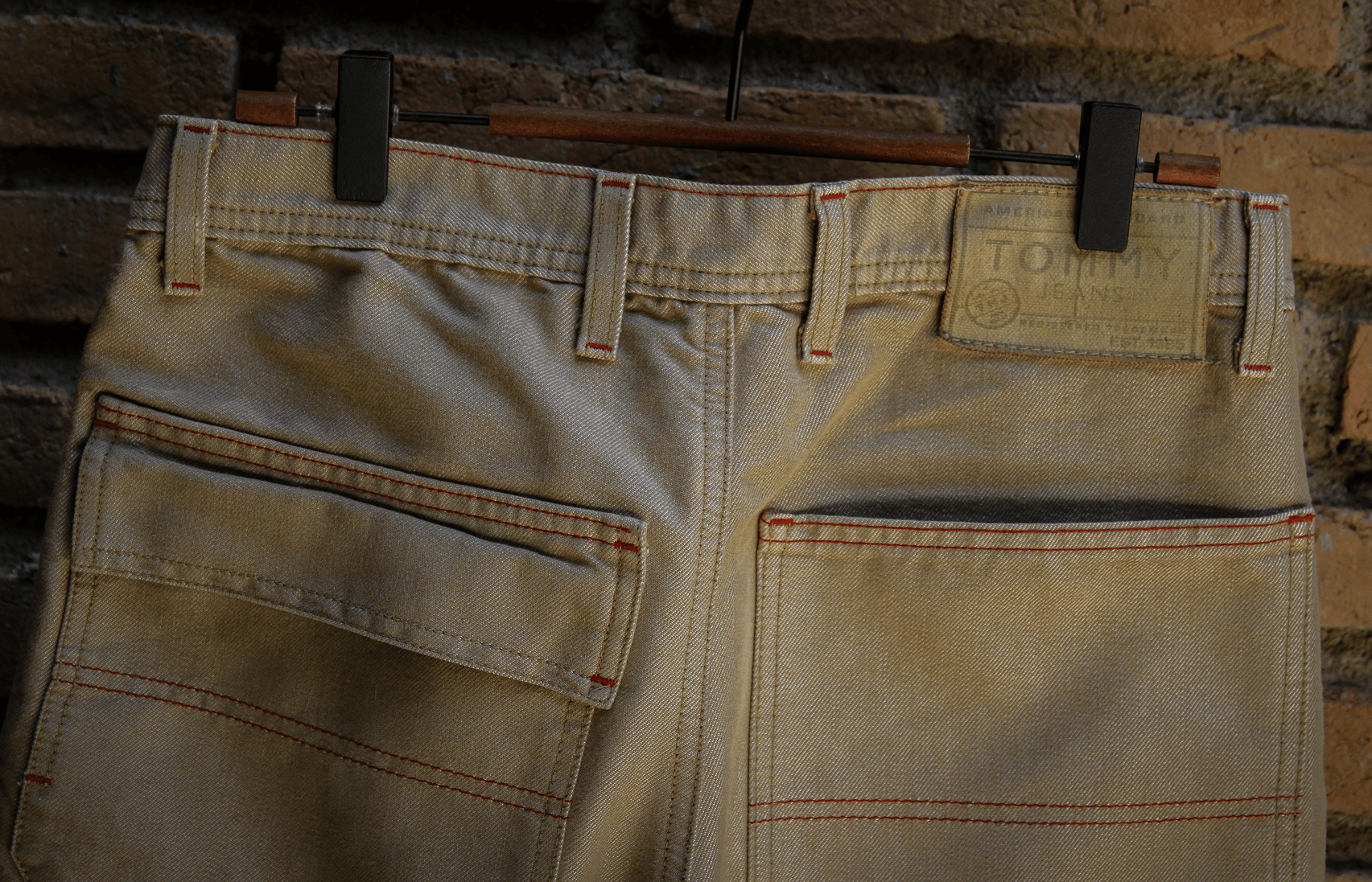 Tommy Hilfiger Tommy Jeans Vintage Style Carpenter Pants Relic Tan Size US 31 - 6 Thumbnail