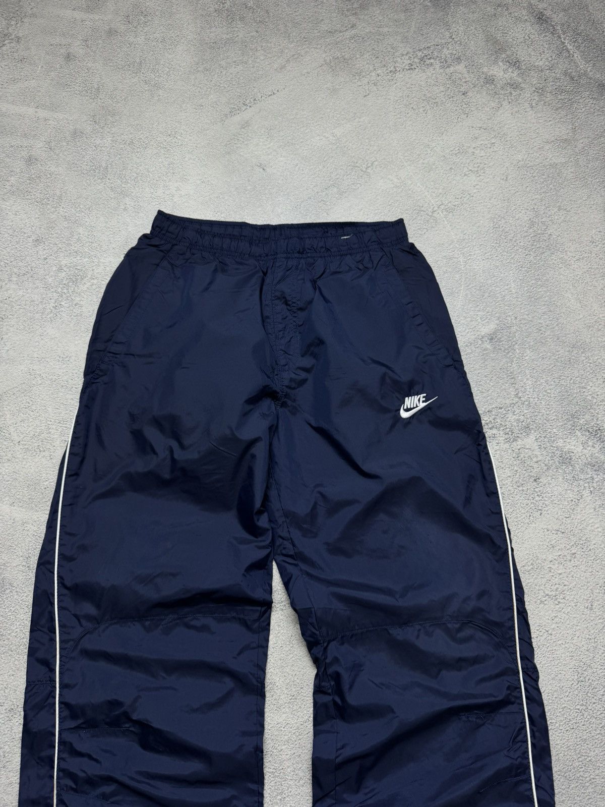 Nike Vintage Y2K Nike Nylon Mini Swoosh Drill Pants 00’s Size US 29 - 3 Thumbnail