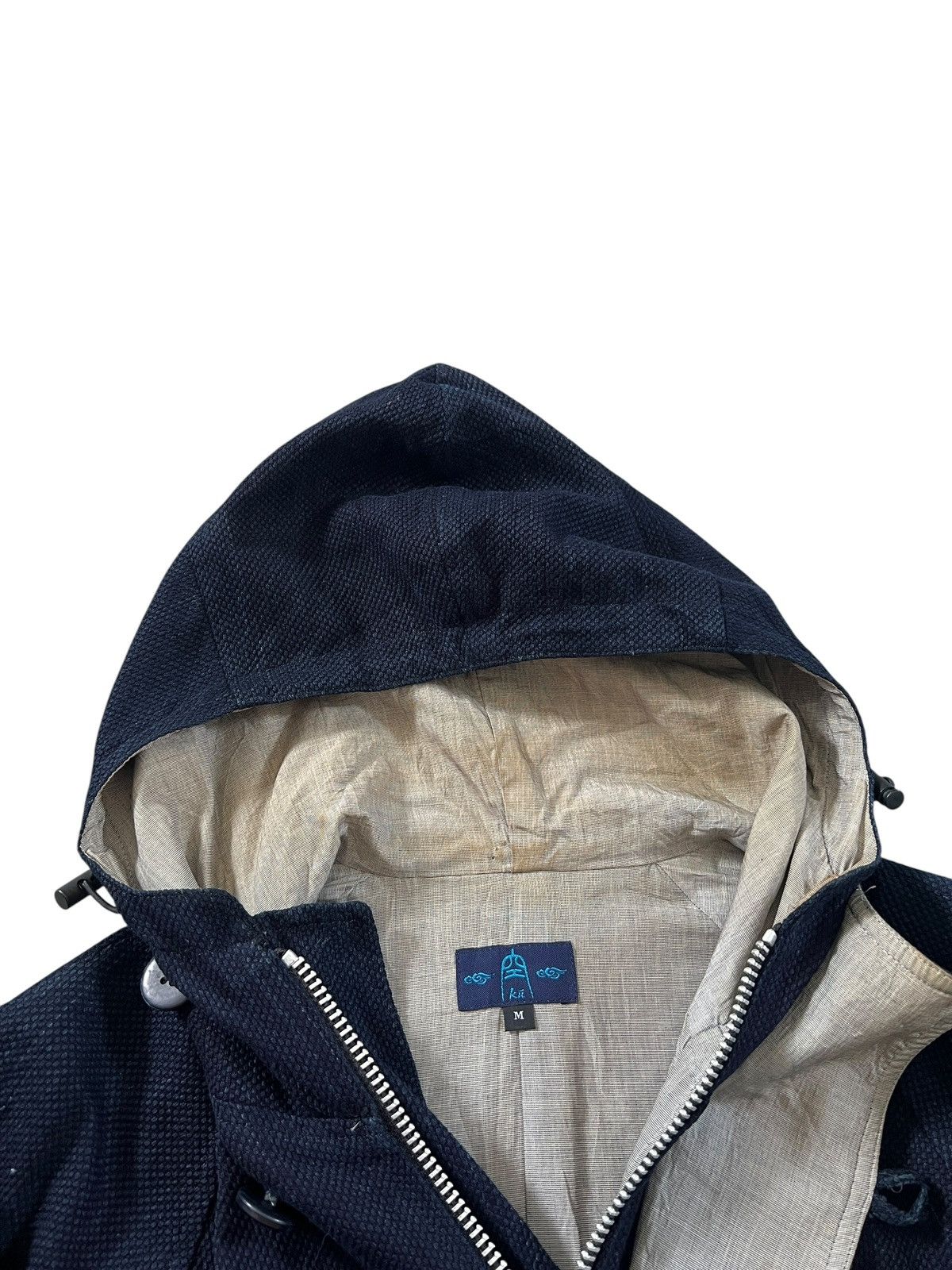 Japanese Brand KŪ 🇯🇵 Natural Dyed Indigo Sashiko Parka Jacket Kapital Visvim Size US M / EU 48-50 / 2 - 14 Thumbnail