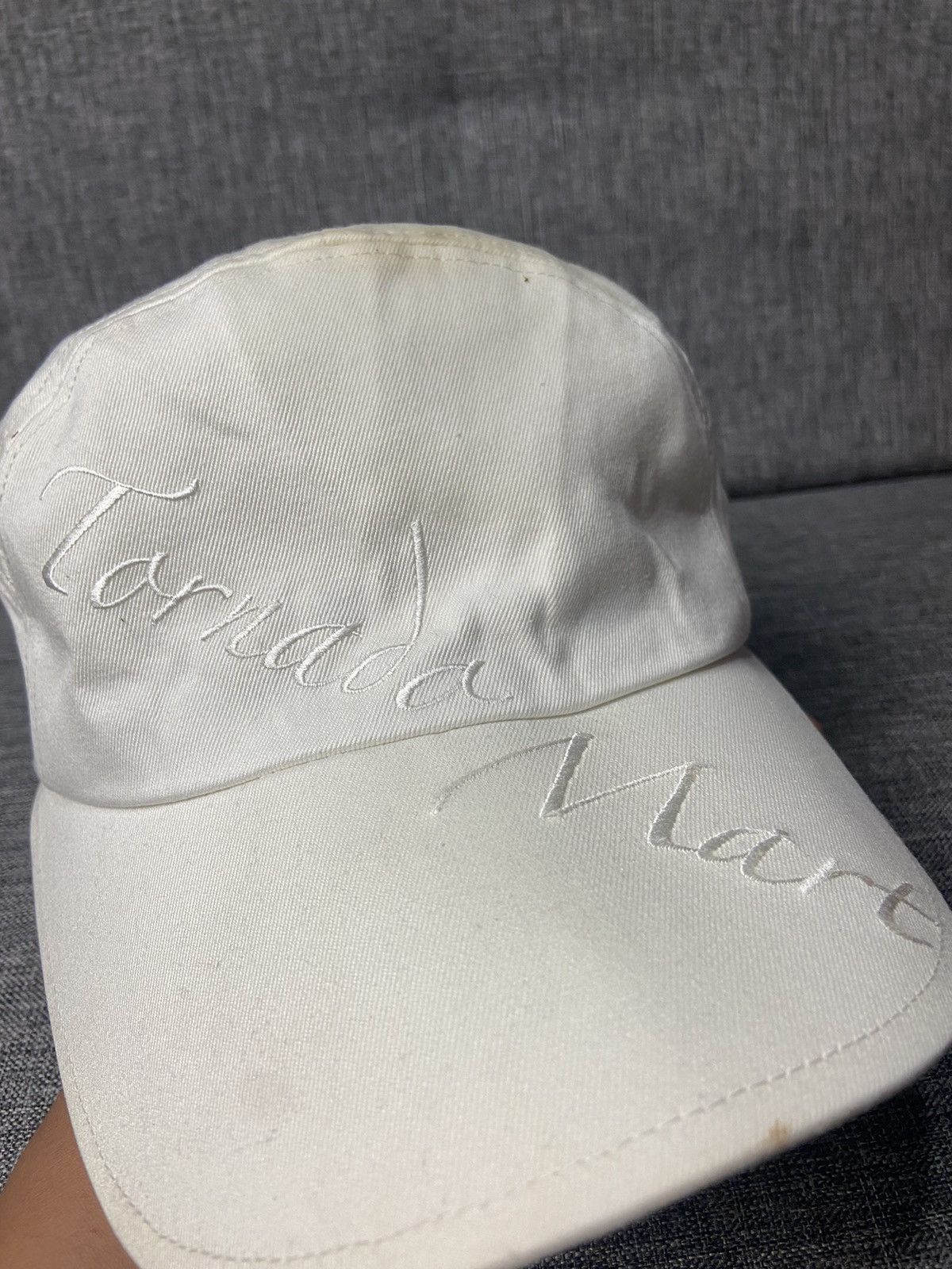 Tornado Mart 💥 Rare 💥 TORNADO MART hat cross scribe Size ONE SIZE - 2 Thumbnail