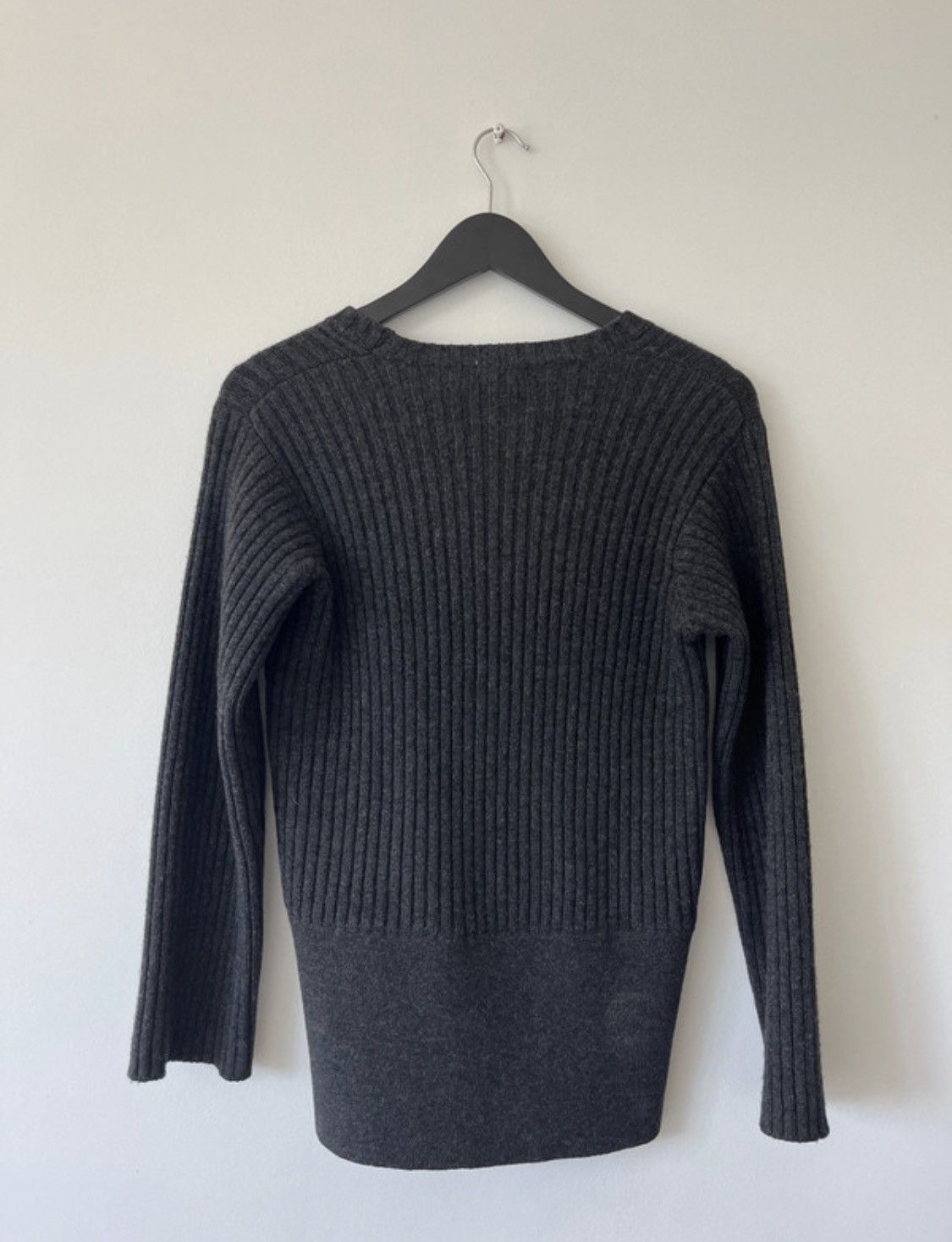 Helmut Lang Helmut Lang 1998 grey knit jumper Size US M / EU 48-50 / 2 - 5 Thumbnail