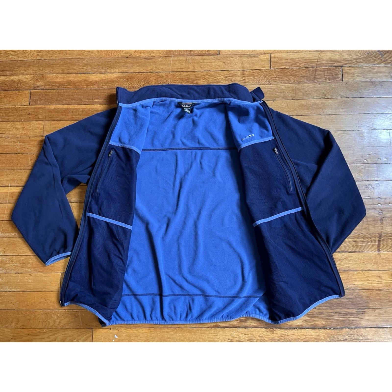 Vintage VINTAGE LL Bean Polartec Full Zip Fleece Men’s XL Blue Jacket Size US XL / EU 56 / 4 - 5 Thumbnail