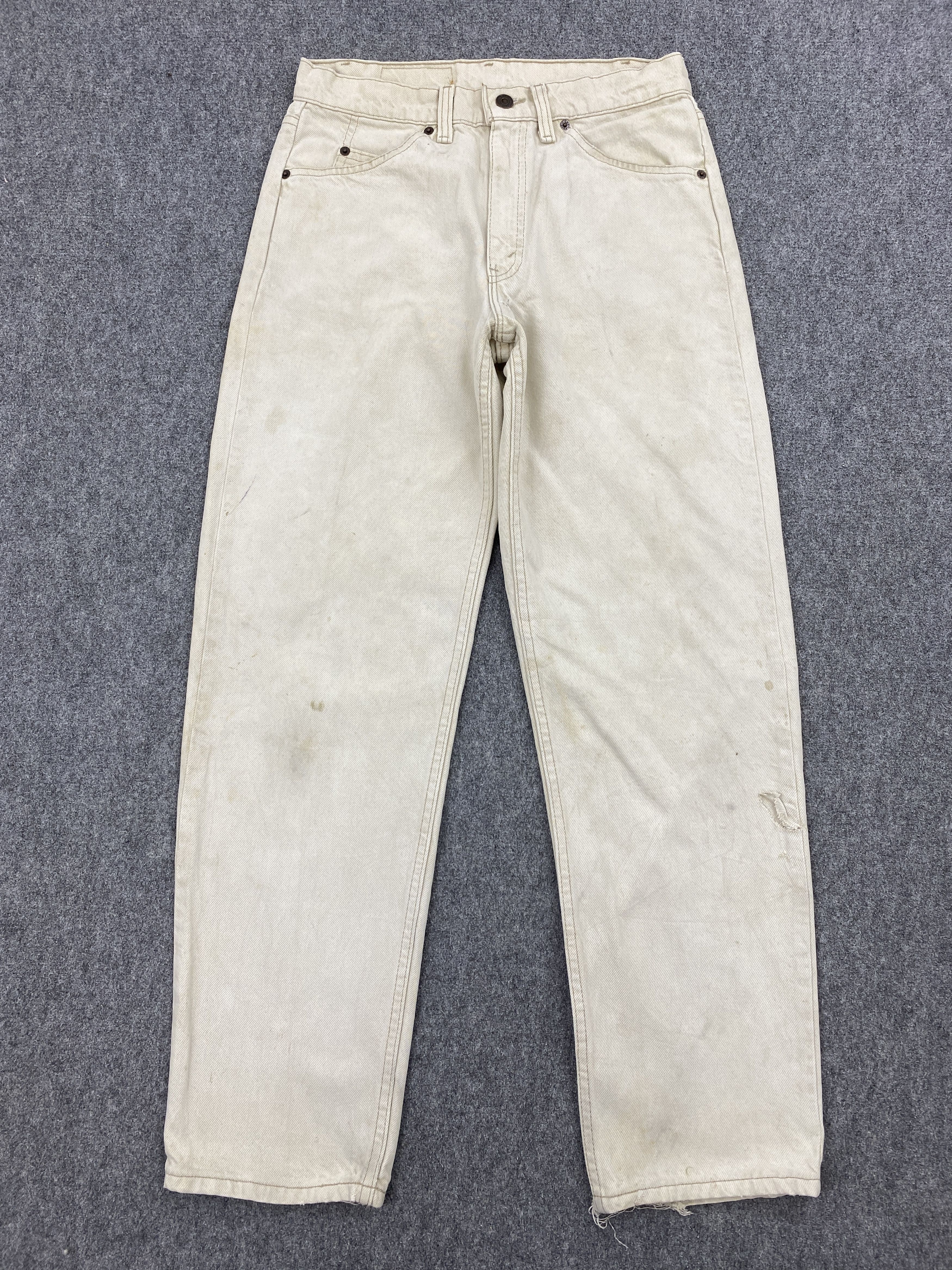 Levi's × Vintage Vintage 90s Levi's 550 Orange Tabs Jeans Size US 30 / EU 46 - 1 Thumbnail