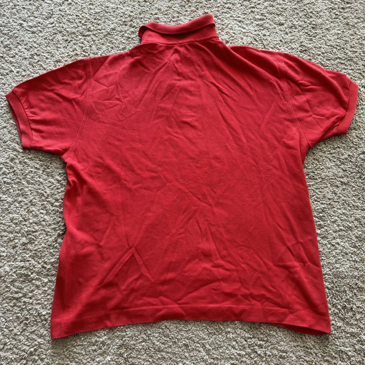 Burberry × Vintage polo burberry red Size US M / EU 48-50 / 2 - 2 Thumbnail