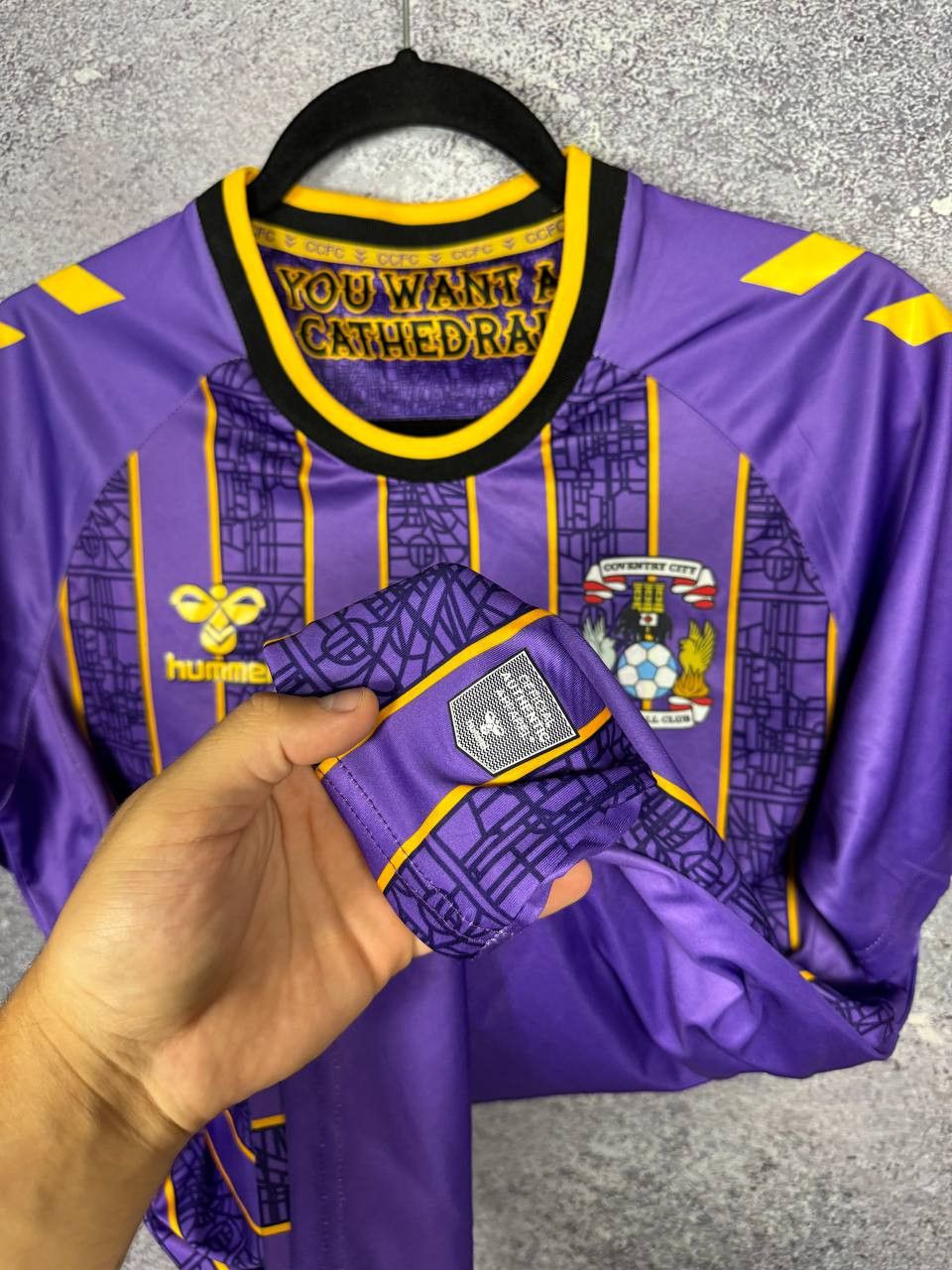 Hummel Coventry City 2022/23 Away Hummel Soccer Jersey Small Size US S / EU 44-46 / 1 - 8 Thumbnail