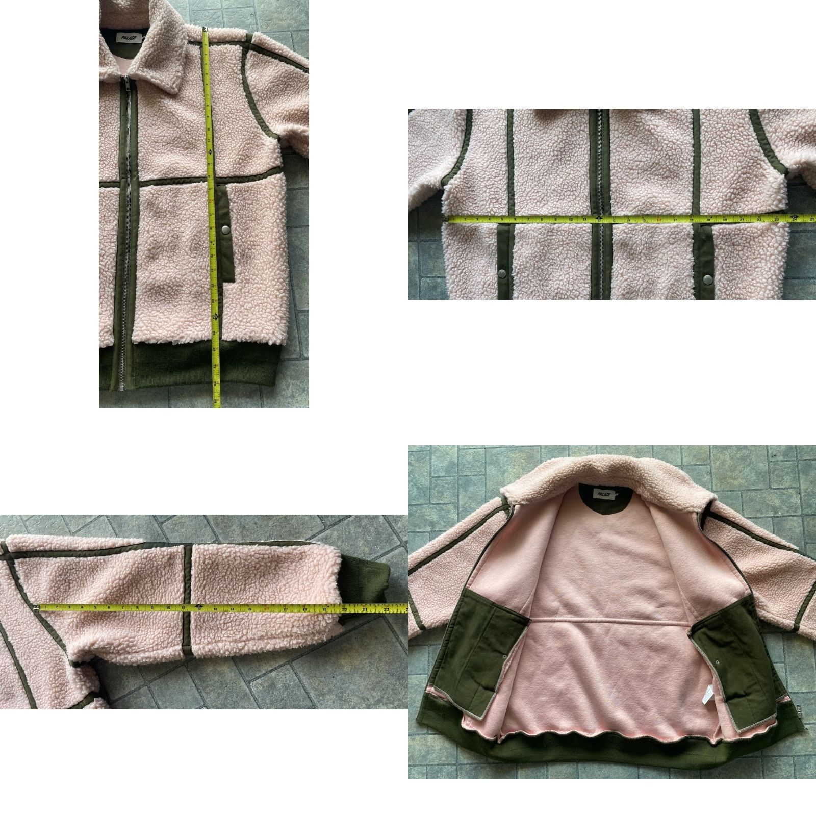 Palace Palace Skateboards Jacket Sherpa Flight Pink Men’s L - Regular Outer Shell Polyester, Pink, Jacket, Men, L Size US L / EU 52-54 / 3 - 8 Thumbnail