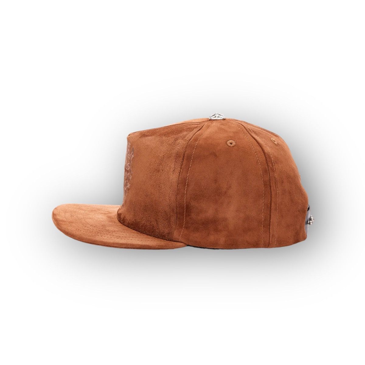 Chrome Hearts Chrome Hearts 5-Panel Brown Suede Dagger Hat (Unopened) Size ONE SIZE - 17 Thumbnail