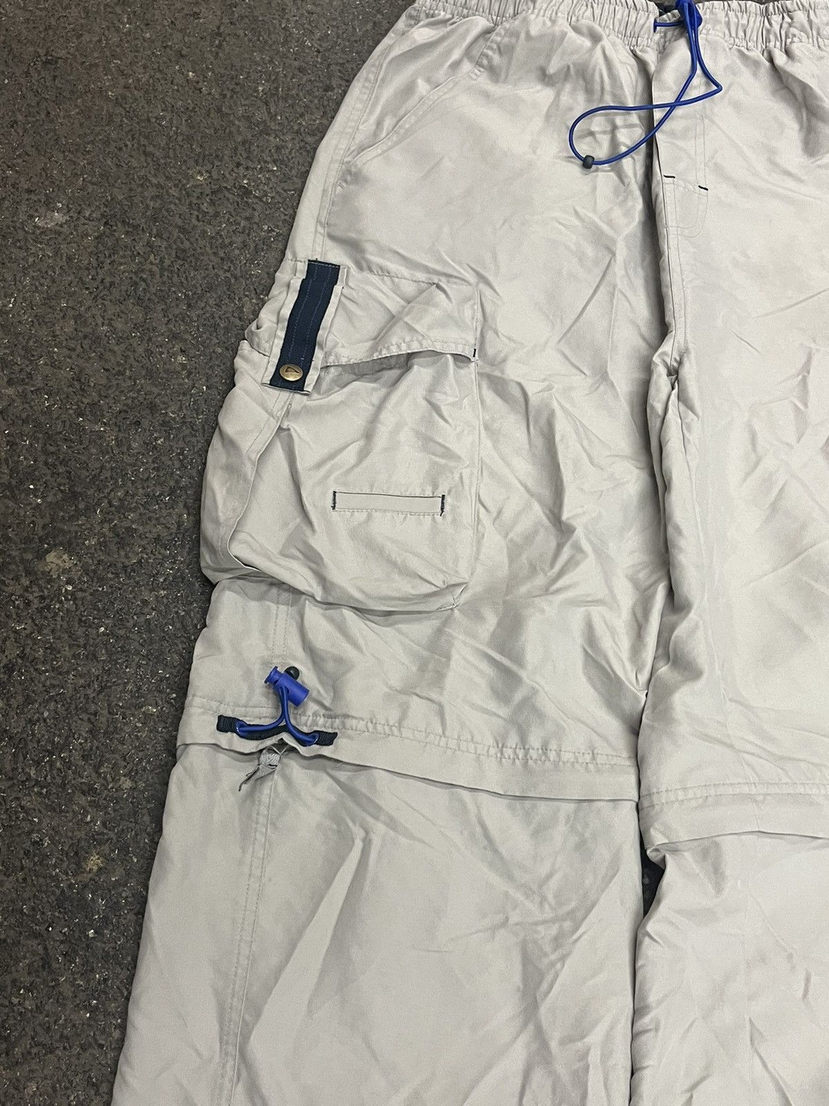 Vintage Y2k baggy fit utility parachute lightweight pants vintage Size US 30 / EU 46 - 5 Thumbnail