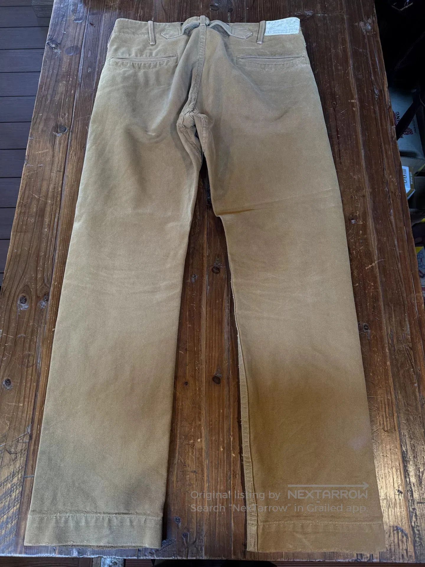 RRL Ralph Lauren RRL Khaki Casual Pants Size 30/30. Size US 30 / EU 46 - 2 Thumbnail