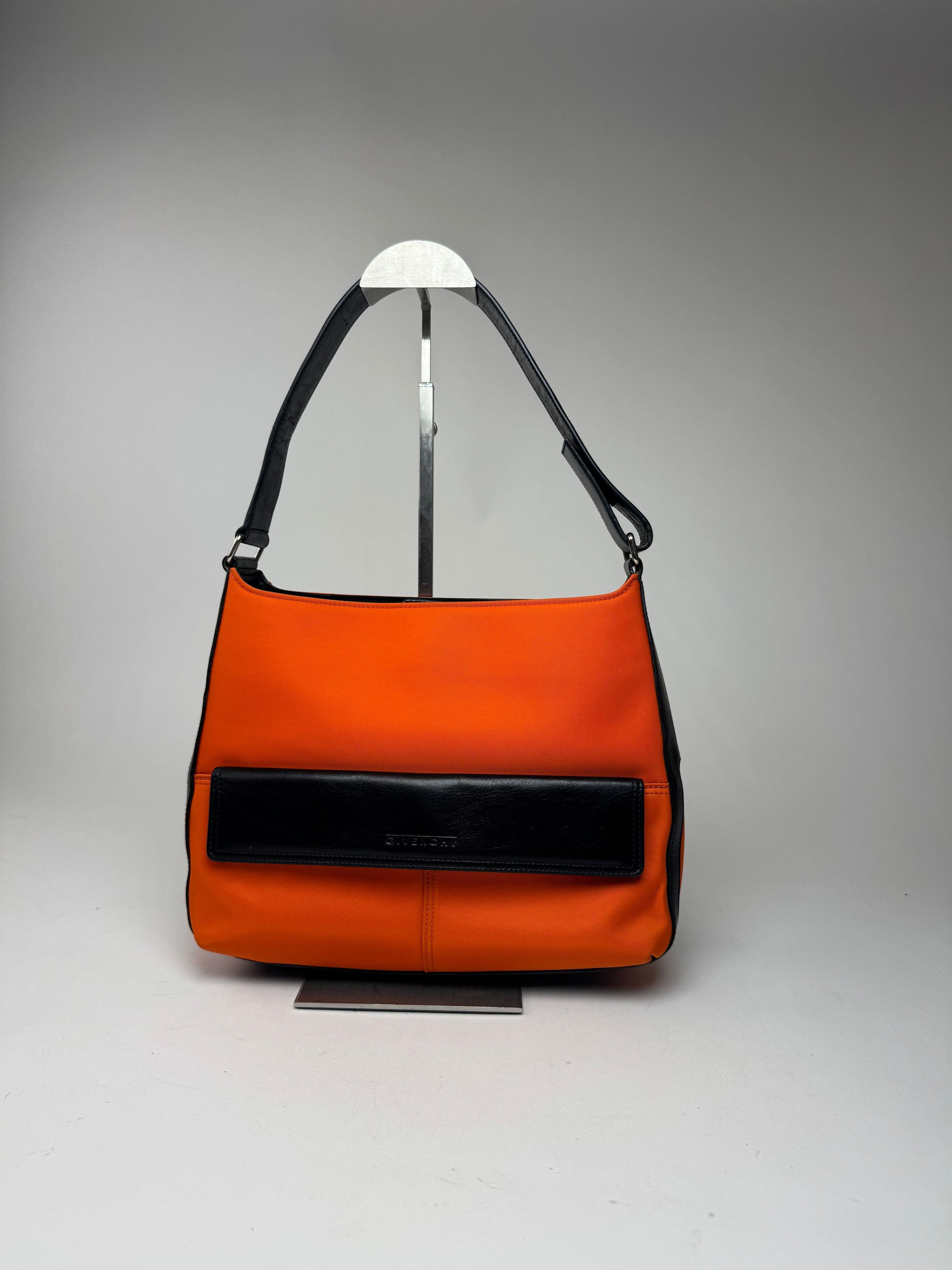 Givenchy Vintage Antigona Bag Black Orange Size ONE SIZE - 1 Thumbnail