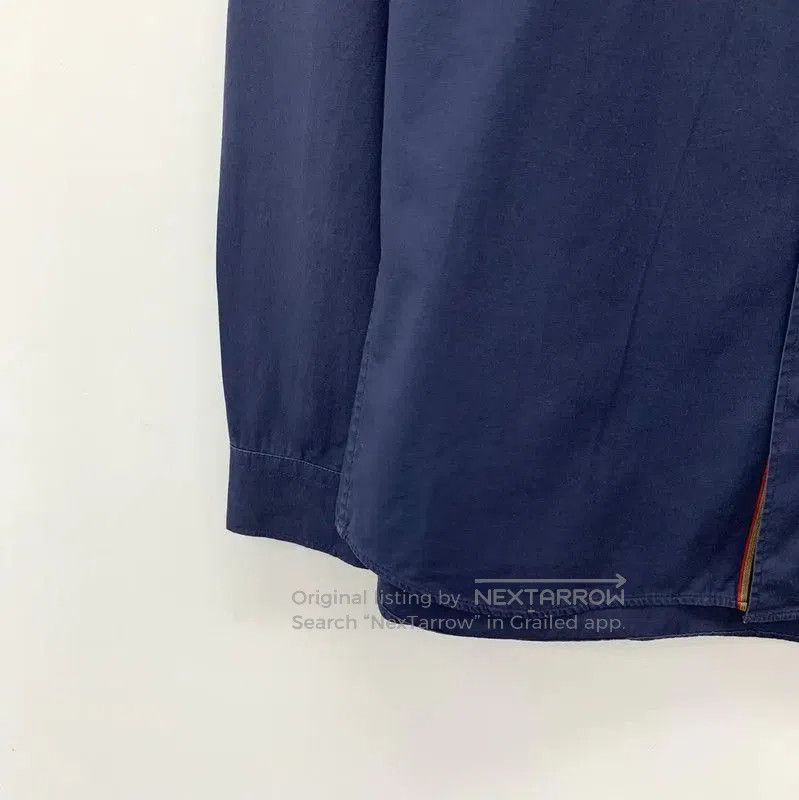 Burberry Burberry Men's S Size Navy Cotton Shirt. Size US S / EU 44-46 / 1 - 3 Thumbnail