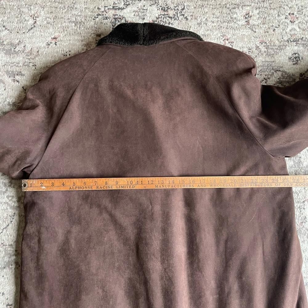 Designer Vintage 90s brown Fen-Nelli trench coat Size XL / US 12-14 / IT 48-50 - 4 Thumbnail