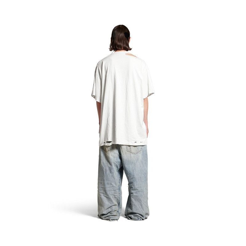 Balenciaga o1in1g0126 How Are You Feeling Today T-Shirt Oversized White Size US M / EU 48-50 / 2 - 4 Thumbnail