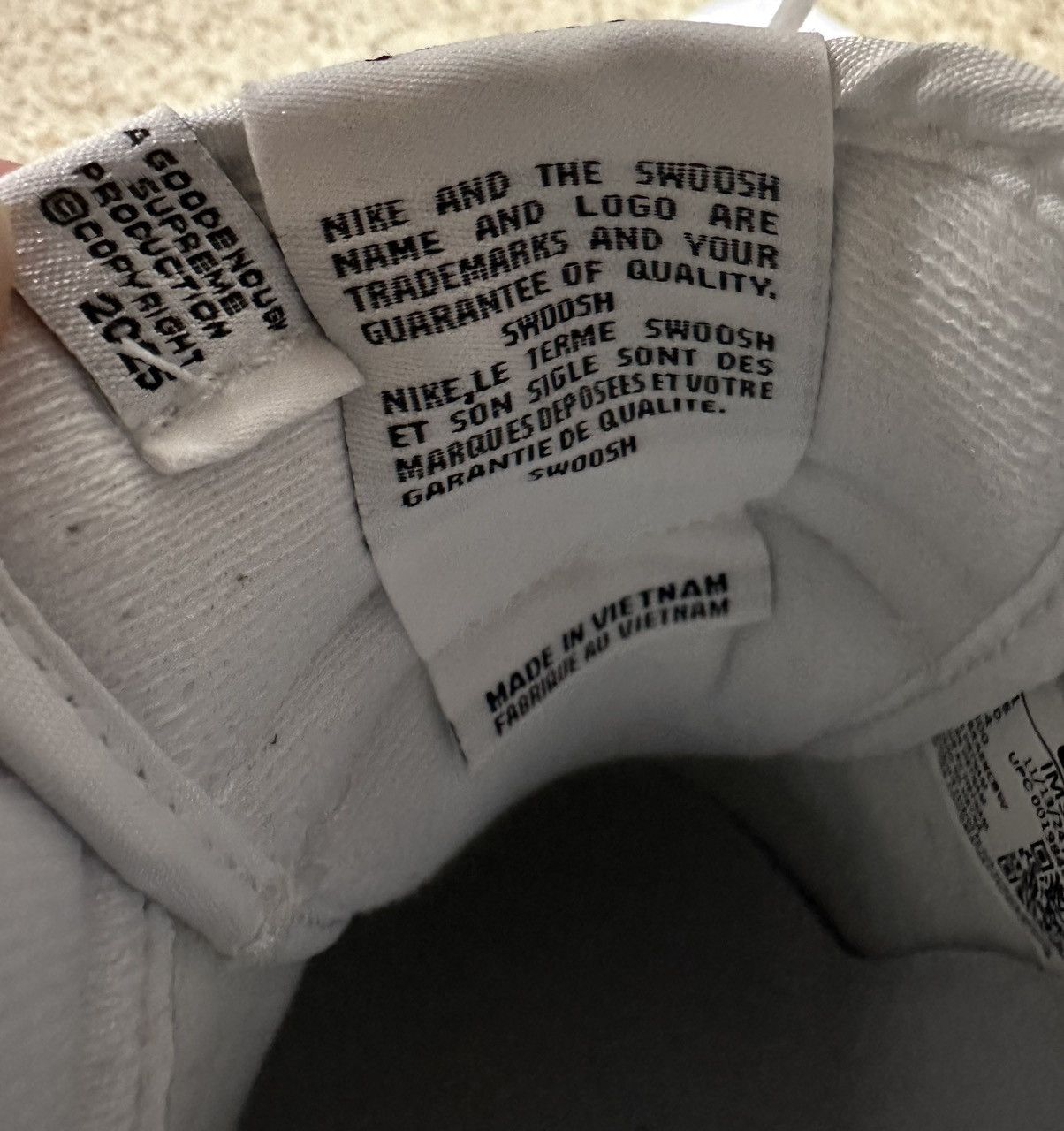 Supreme SUPREME X GOOD ENOUGH NIKE AF1 LEOPARD FUR DS SIZE 12 Size US 12 / EU 45 - 10 Thumbnail