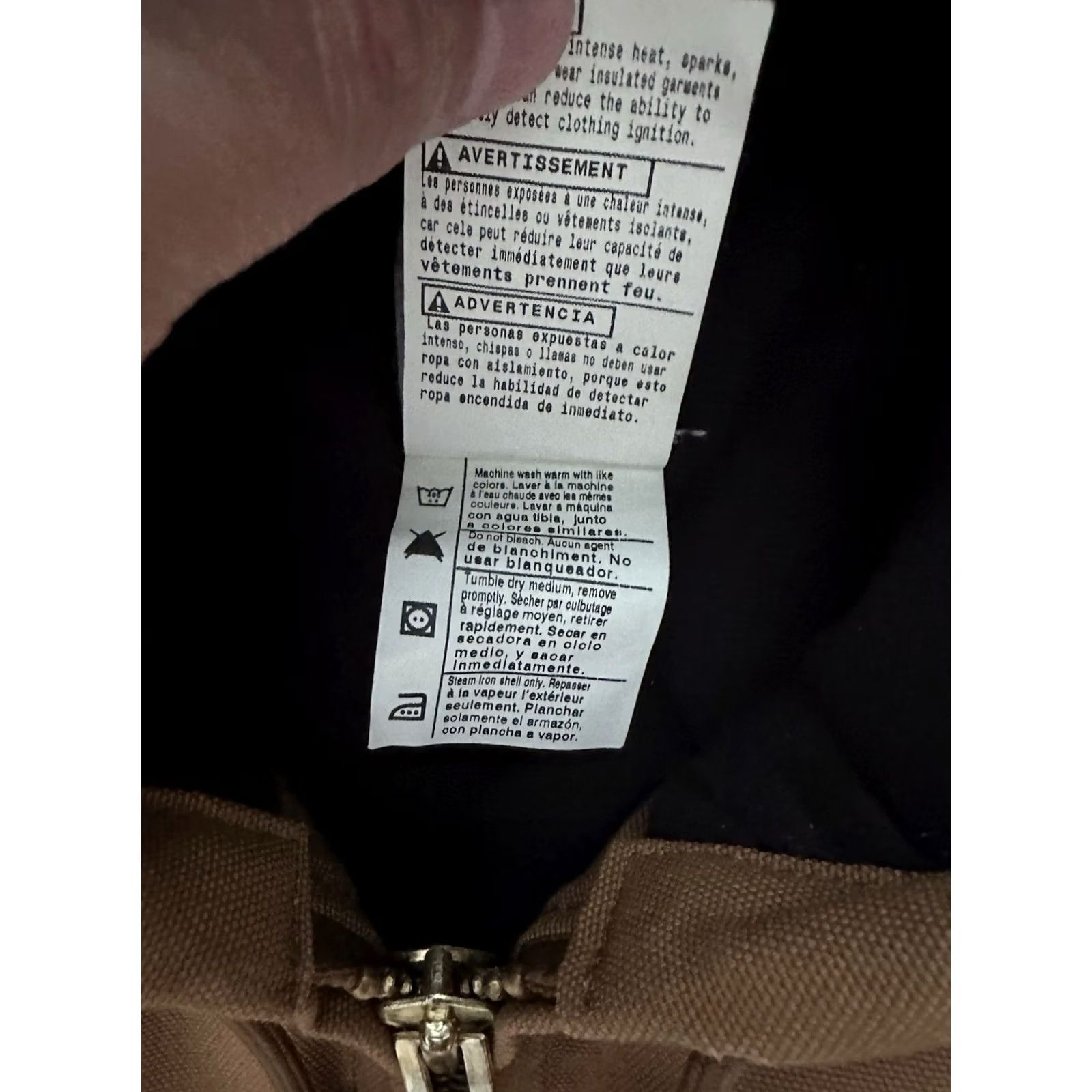 Carhartt VINTAGE Carhartt Jacket Duck Active J140 Brown Tan Mens XXL Made in USA Canvas Size US XXL / EU 58 / 5 - 7 Thumbnail