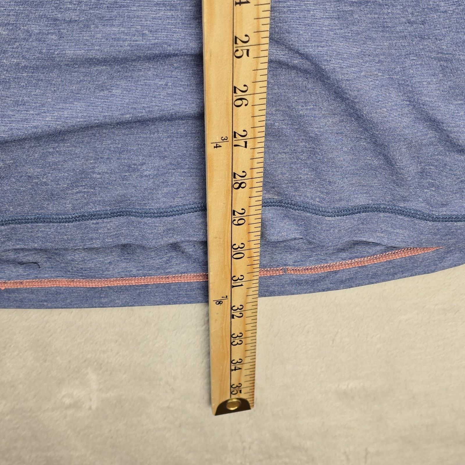 Lululemon Lululemon T.H.E. Crew Shirt Mens XL Heathered Cobalt Blue Size US XL / EU 56 / 4 - 8 Thumbnail