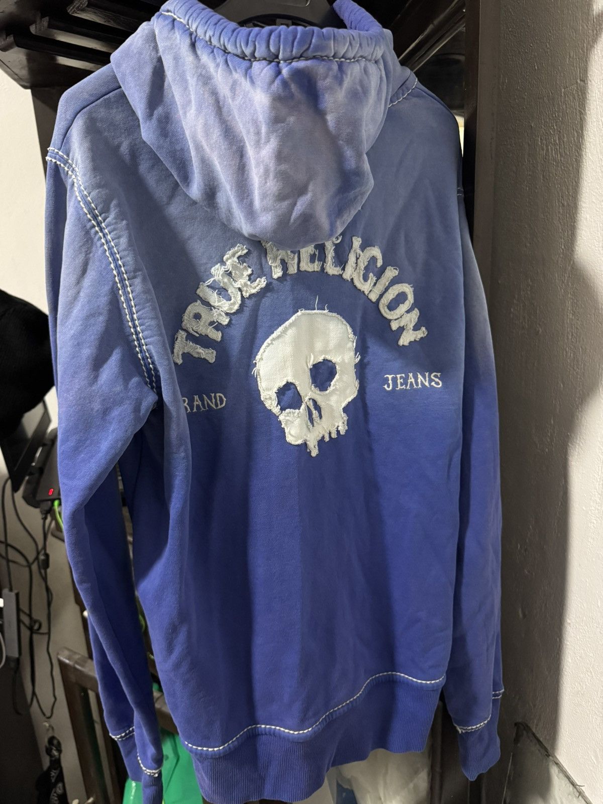 True Religion Rare True Religion Skull Zip Hoodie – Vintage Y2K Size US M / EU 48-50 / 2 - 3 Thumbnail