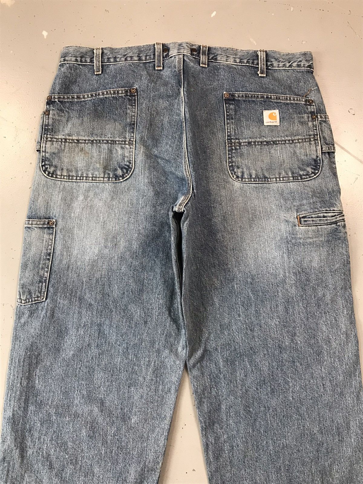Carhartt Vintage Carhartt B193 LVN dusty double knee denim Size US 42 / EU 58 - 15 Thumbnail