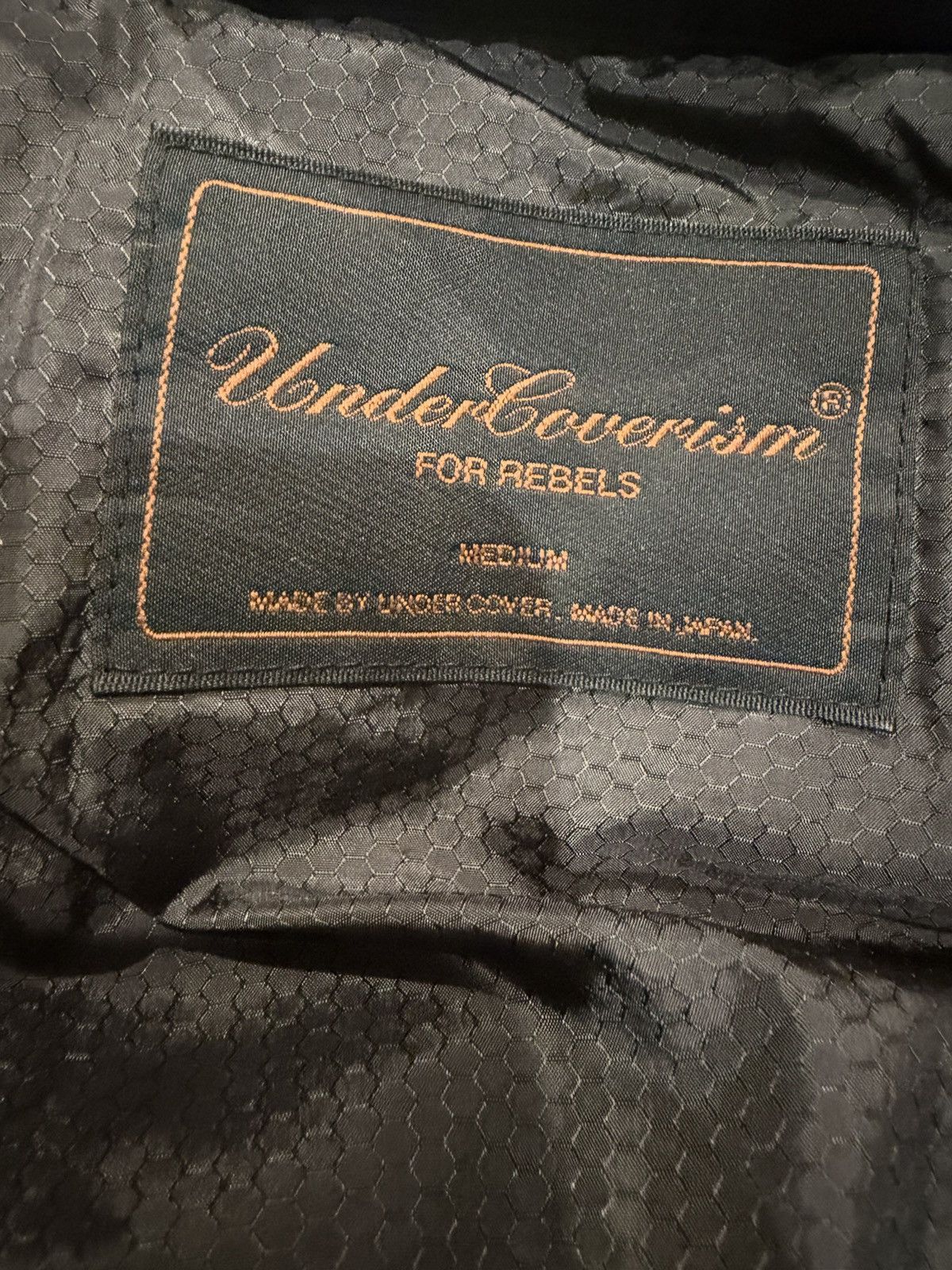 Undercover Undercover AW03 'PAPERDOLL' Rottweiler print puffer jacket Size US M / EU 48-50 / 2 - 5 Thumbnail