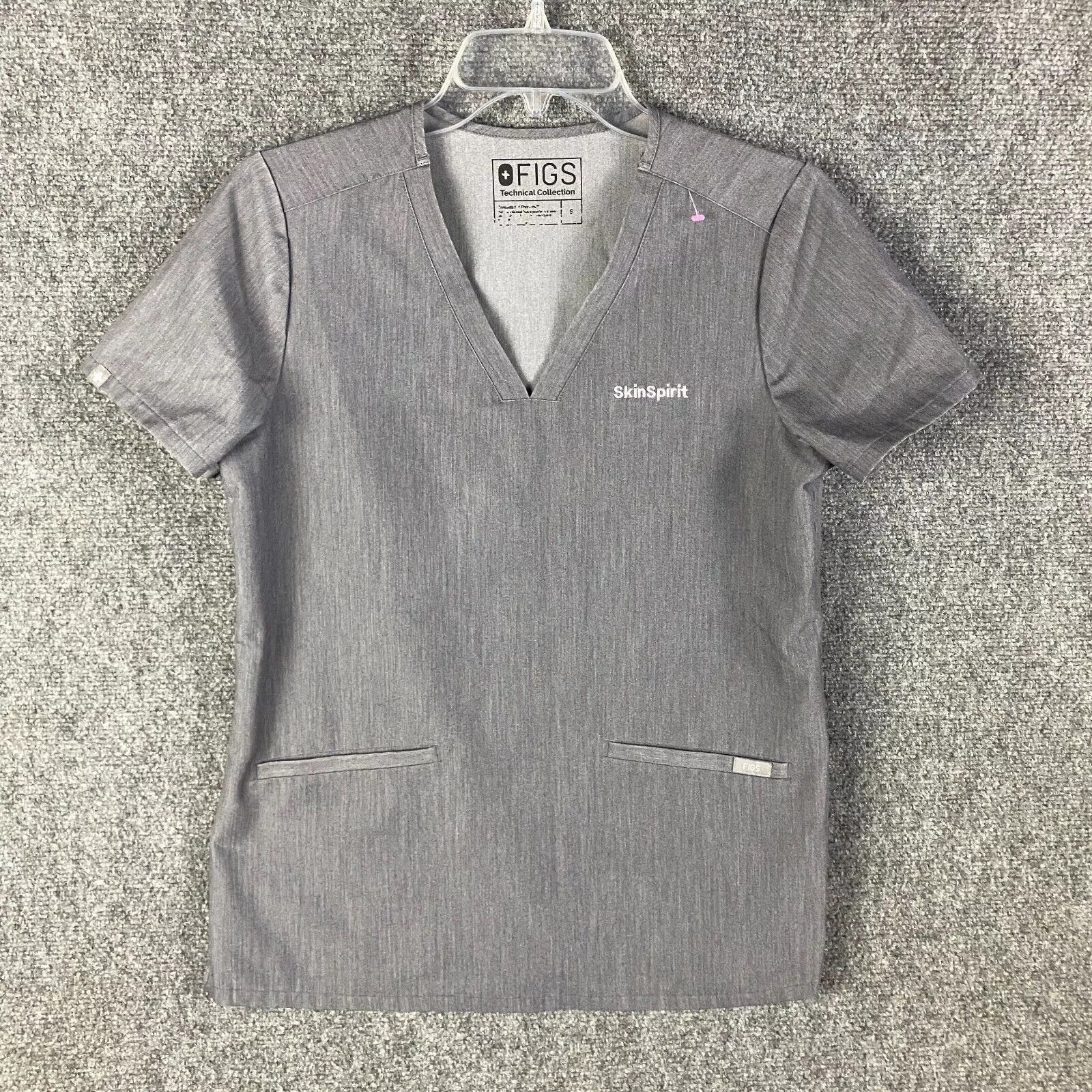 Other Figs Scrubs Top Women's Small Workwear Technical Collection Size S / US 4 / IT 40 - 1 Thumbnail