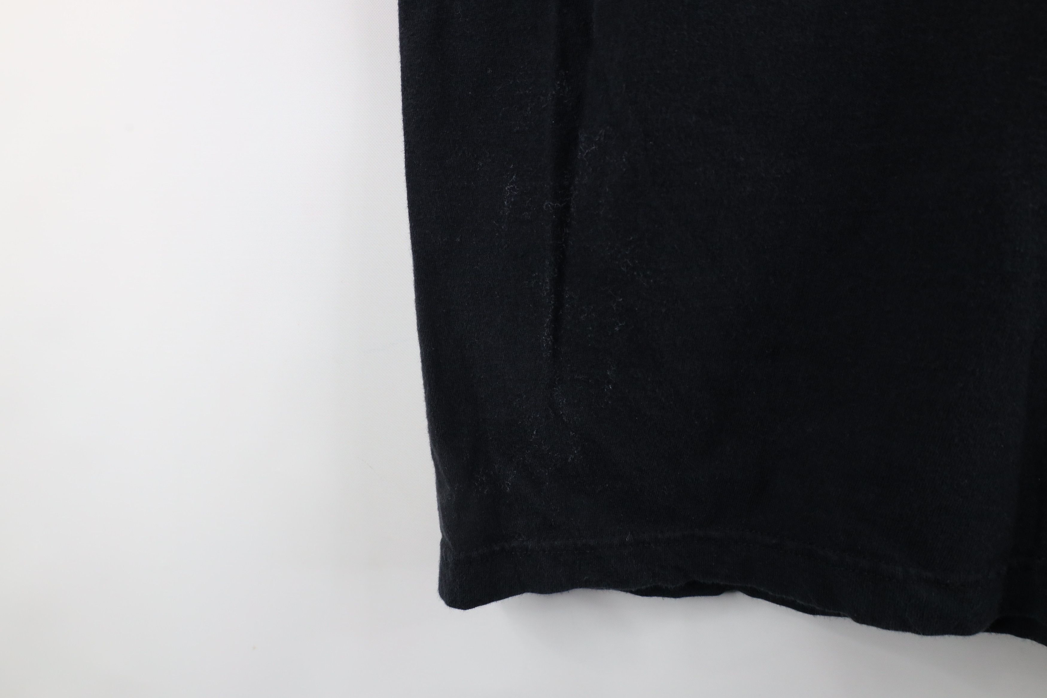 Calvin Klein × Vintage Vintage 90s Calvin Klein Blank Cotton T-Shirt Black Size US L / EU 52-54 / 3 - 11 Thumbnail