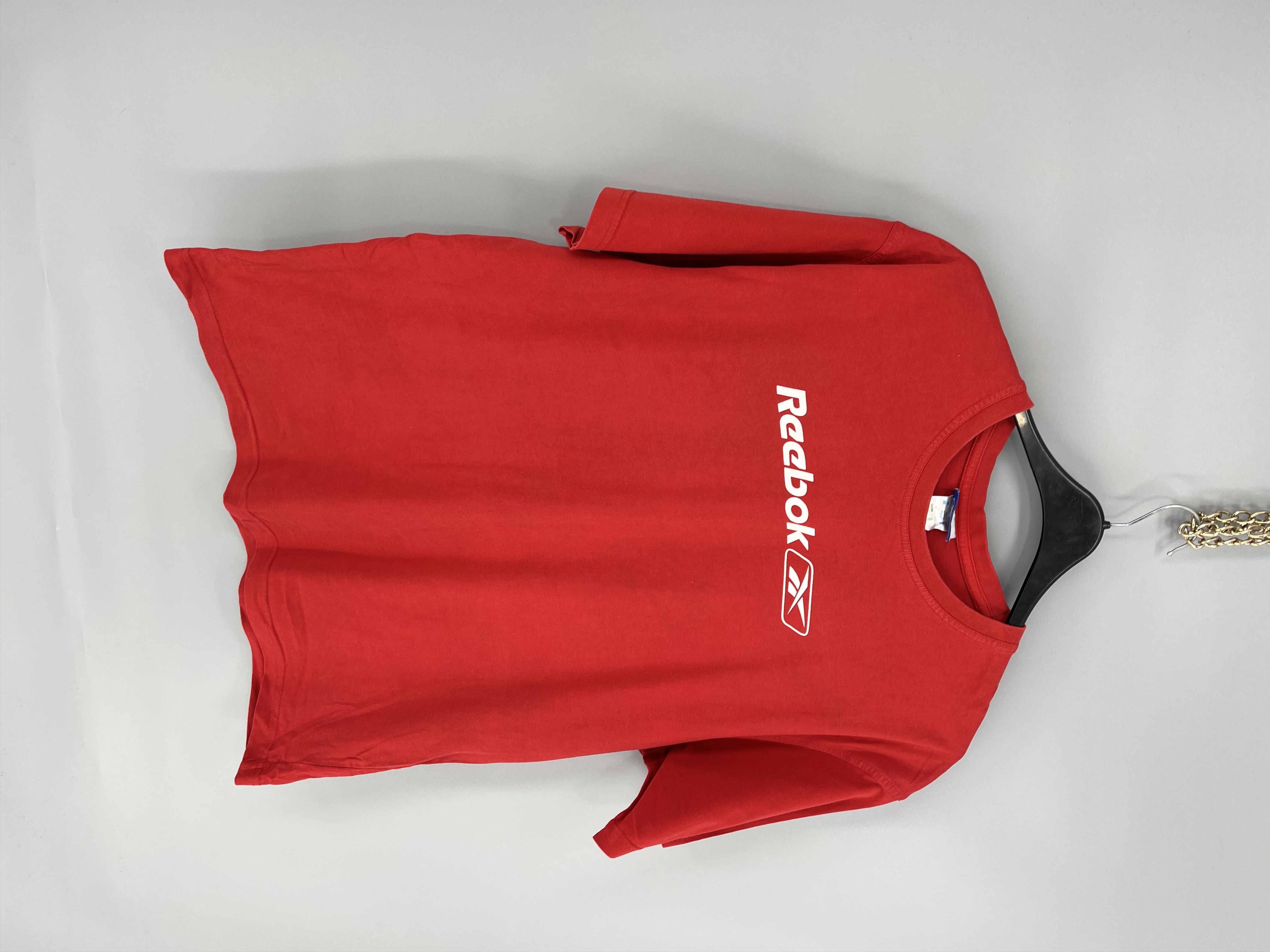 Reebok Reebok Vintage 90s Big Logo T-Shirt Sportwear Style Size US XL / EU 56 / 4 - 2 Thumbnail
