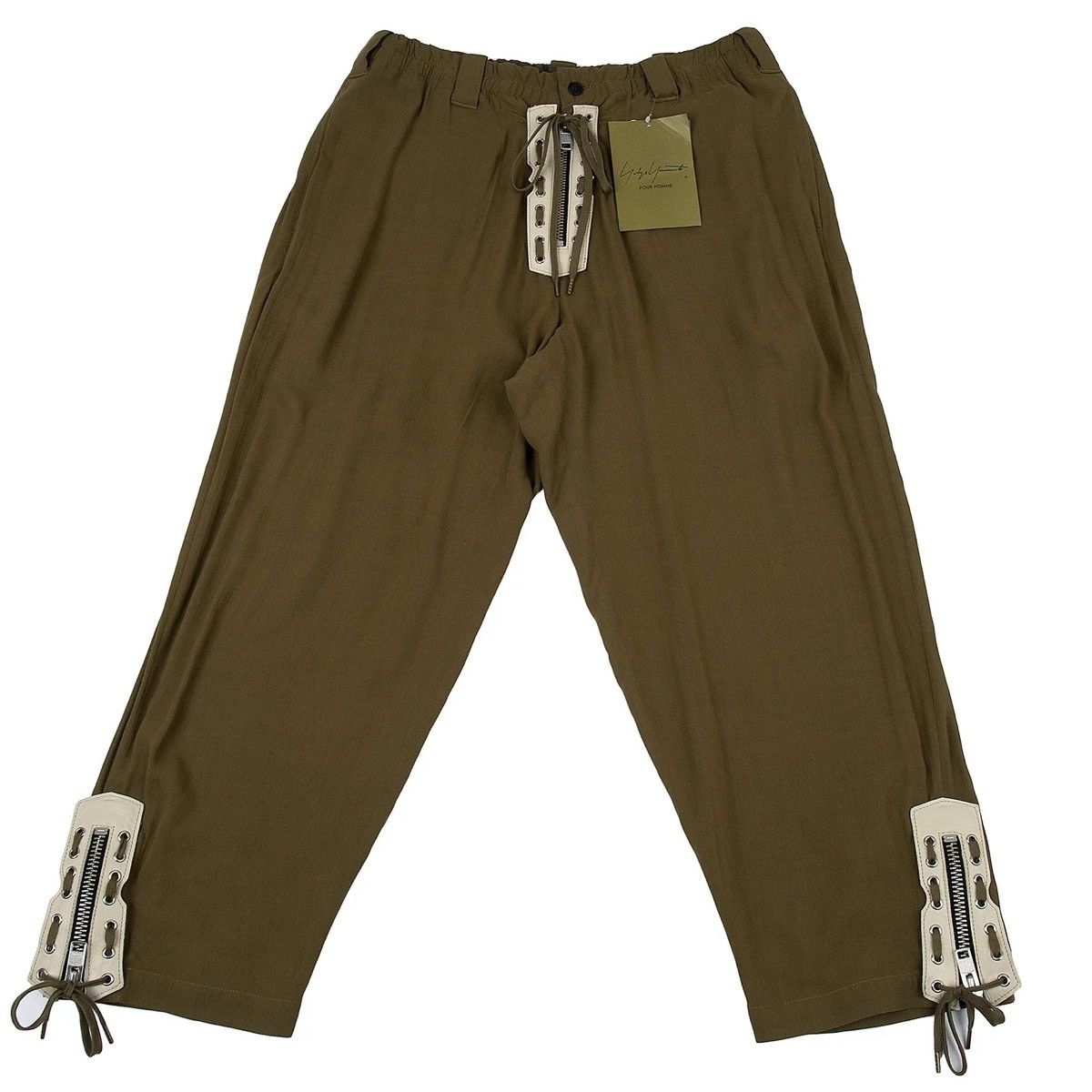 Yohji Yamamoto Yohji Yamamoto Pour Homme CrissCross Pants ss18 HW-P62-224 Size US 34 / EU 50 - 2 Thumbnail