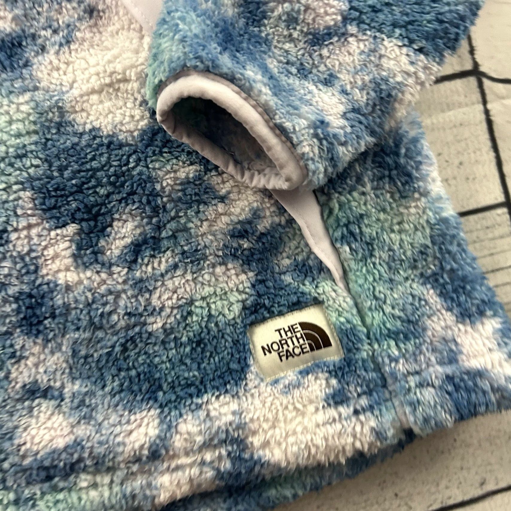 The North Face The North Face Purple Fleece Jacket Women's S Hooded 1/4 Zip High Pile Regular Size Small | Basic Jacket Size S / US 4 / IT 40 - 3 Thumbnail