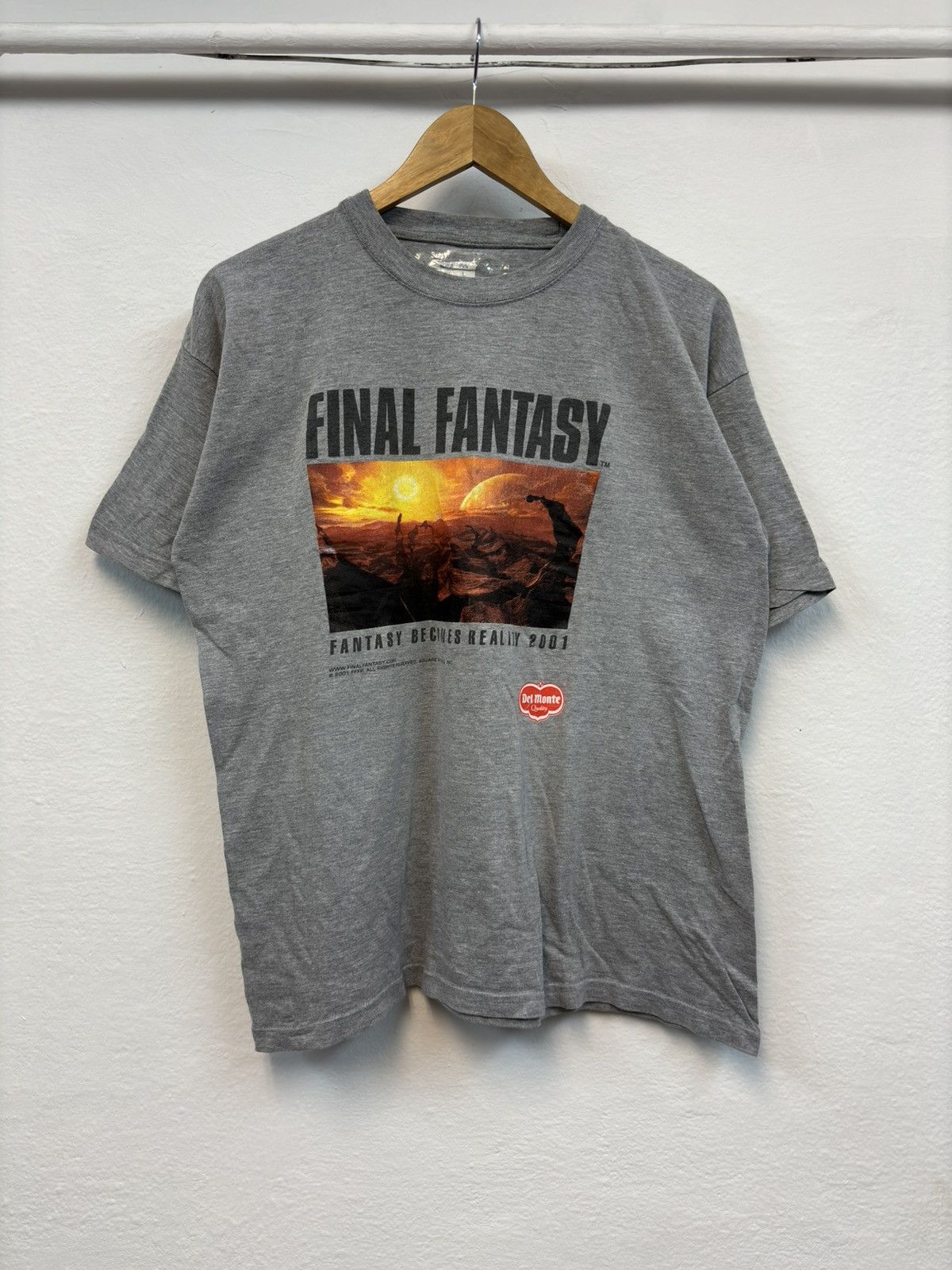 VTG 2001 Final Fantasy Becomes Reality Video Game Tee Shirt