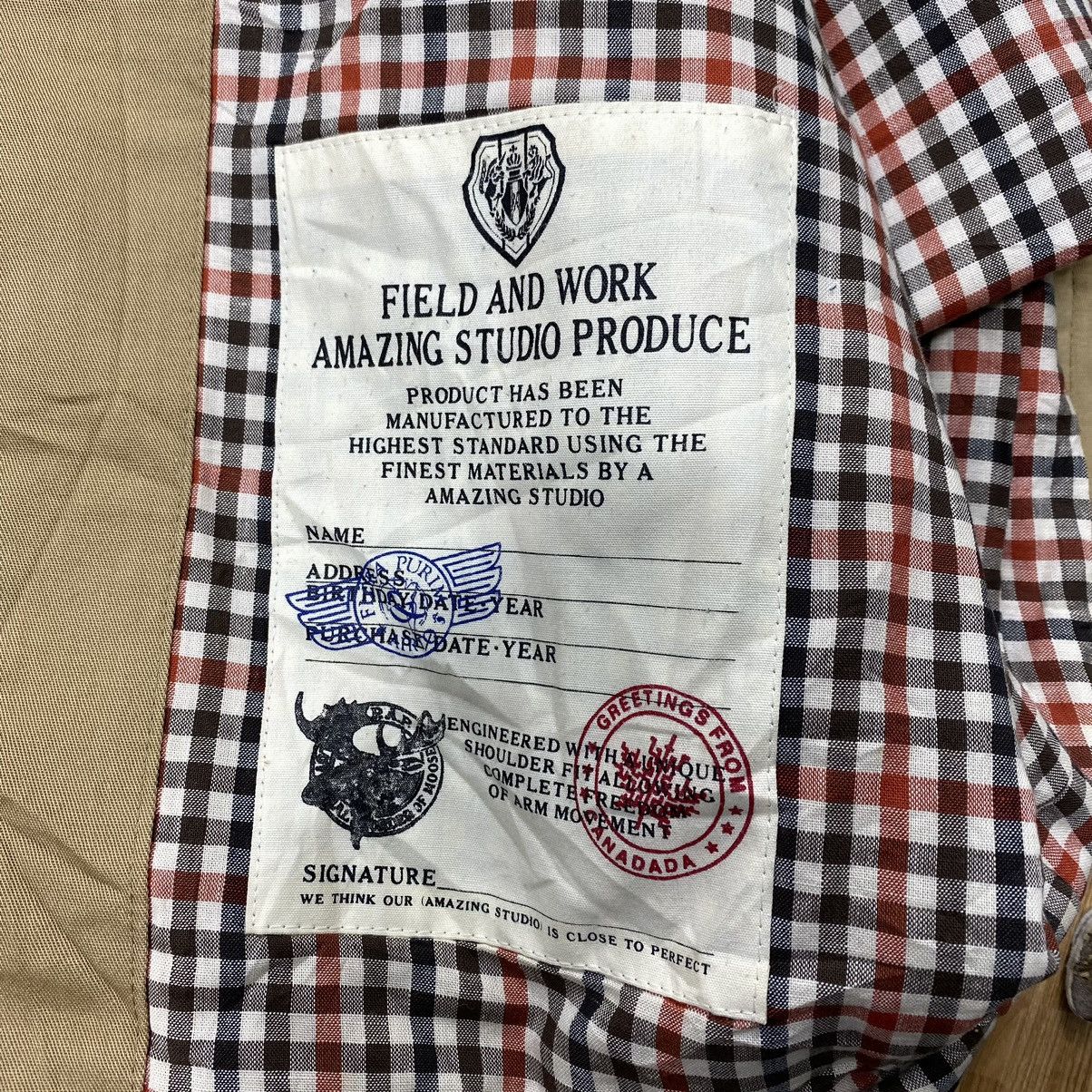 Other ARTIFACT PROG By Crest Co Ltd Embroidered Logo Brown Bomber Size US L / EU 52-54 / 3 - 7 Thumbnail