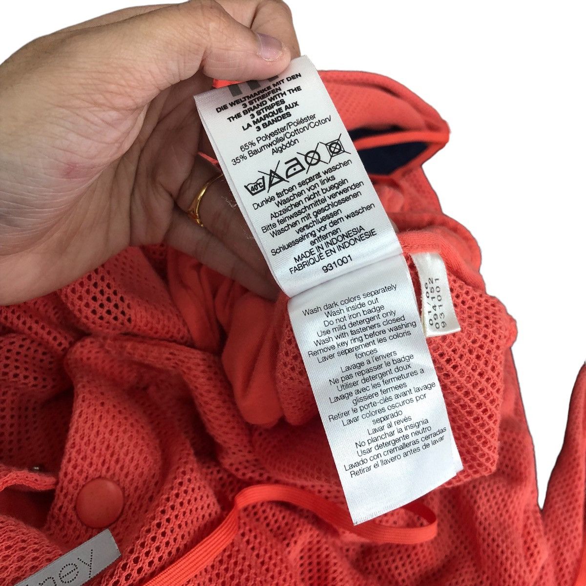Adidas × Stella McCartney Sportswear ADIDAS X STELLA MCCARTNEY Netted Light Sweater Size S / US 4 / IT 40 - 8 Thumbnail