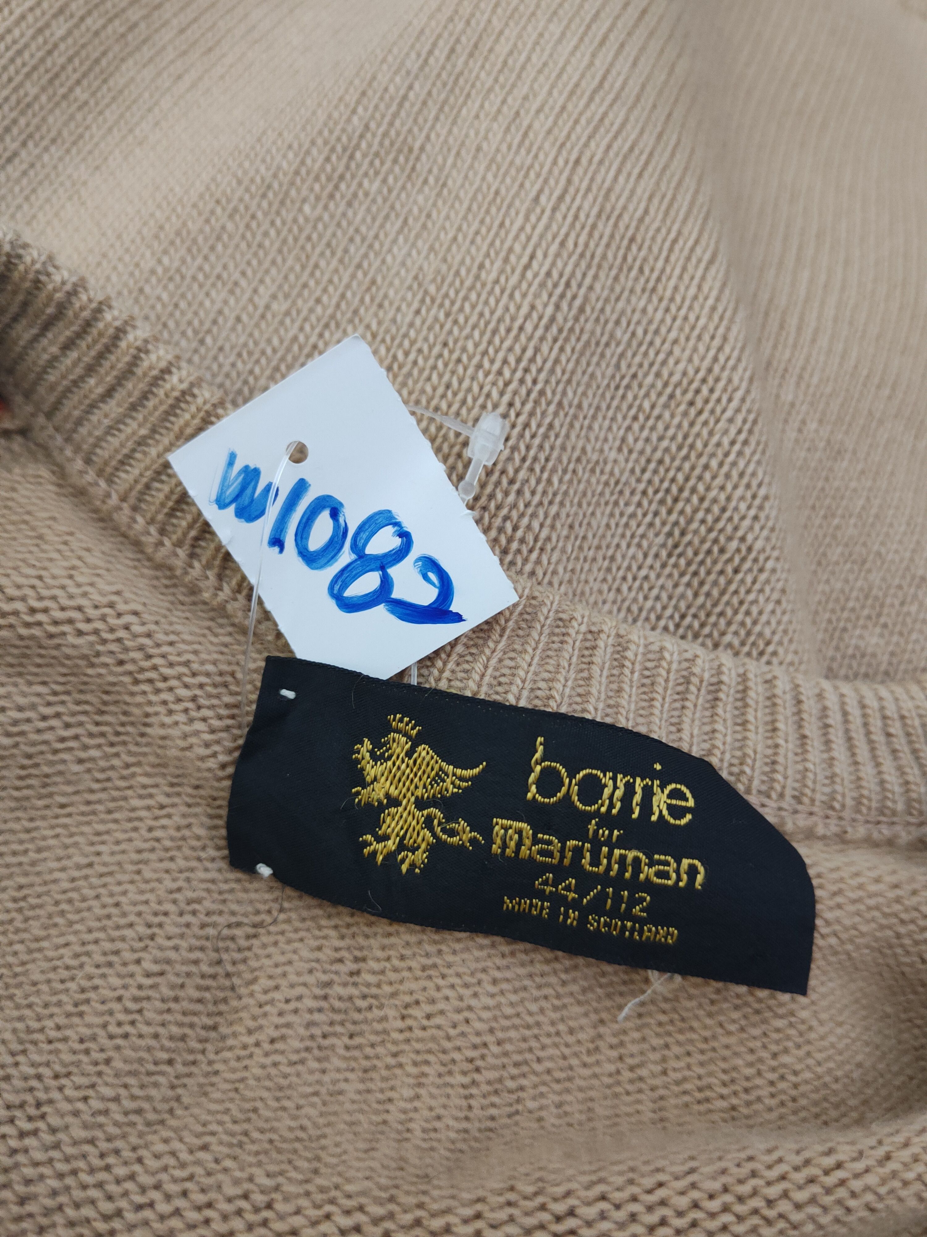 Barrie × Homespun Knitwear × Vintage Barrie for Maruman Brown Knitwear Sweatshirts #W1082 Size L / US 10 / IT 46 - 15 Thumbnail