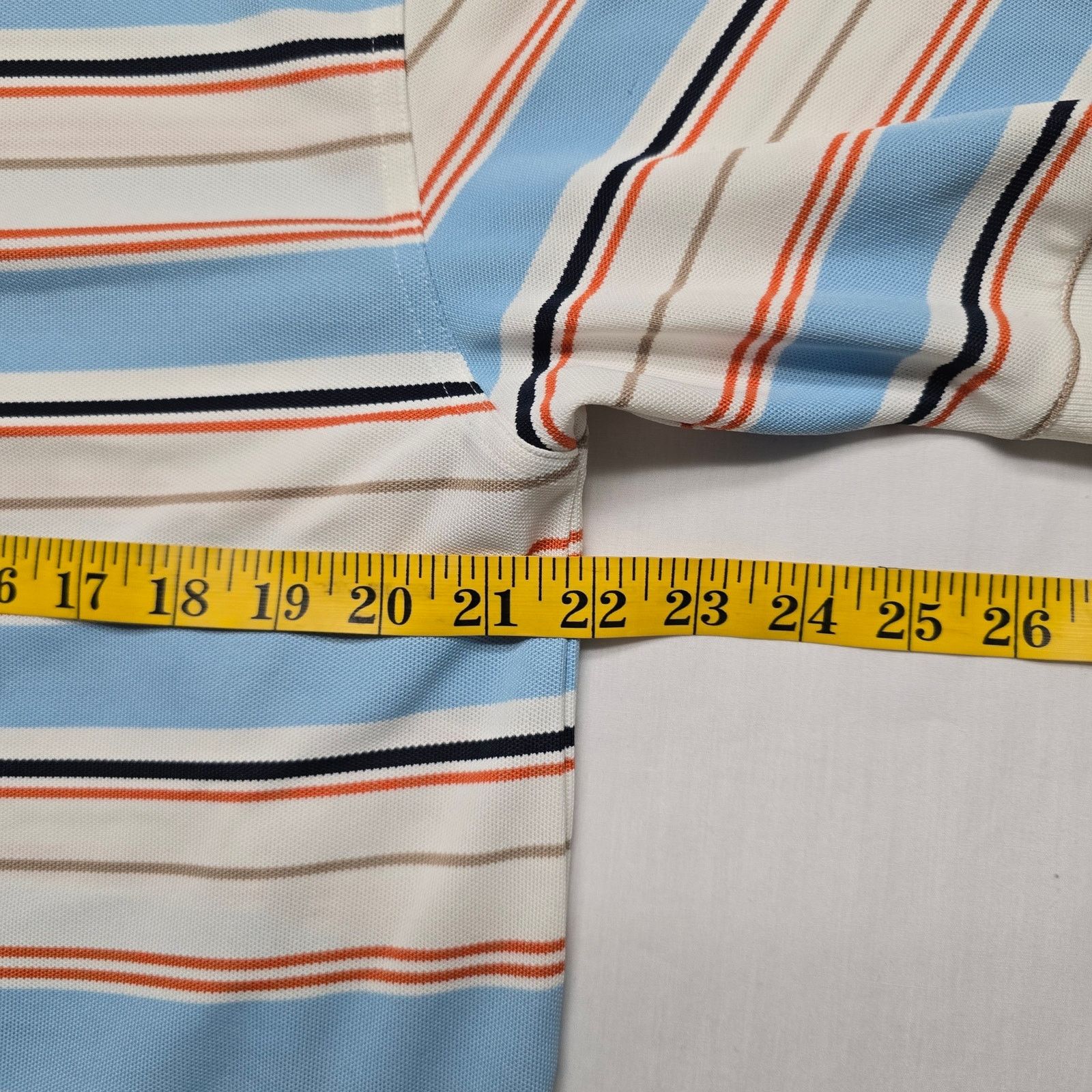 Ashworth Ashworth 2008 U.S. Senior Open The Broadmoor Striped Polo Size US L / EU 52-54 / 3 - 12 Thumbnail