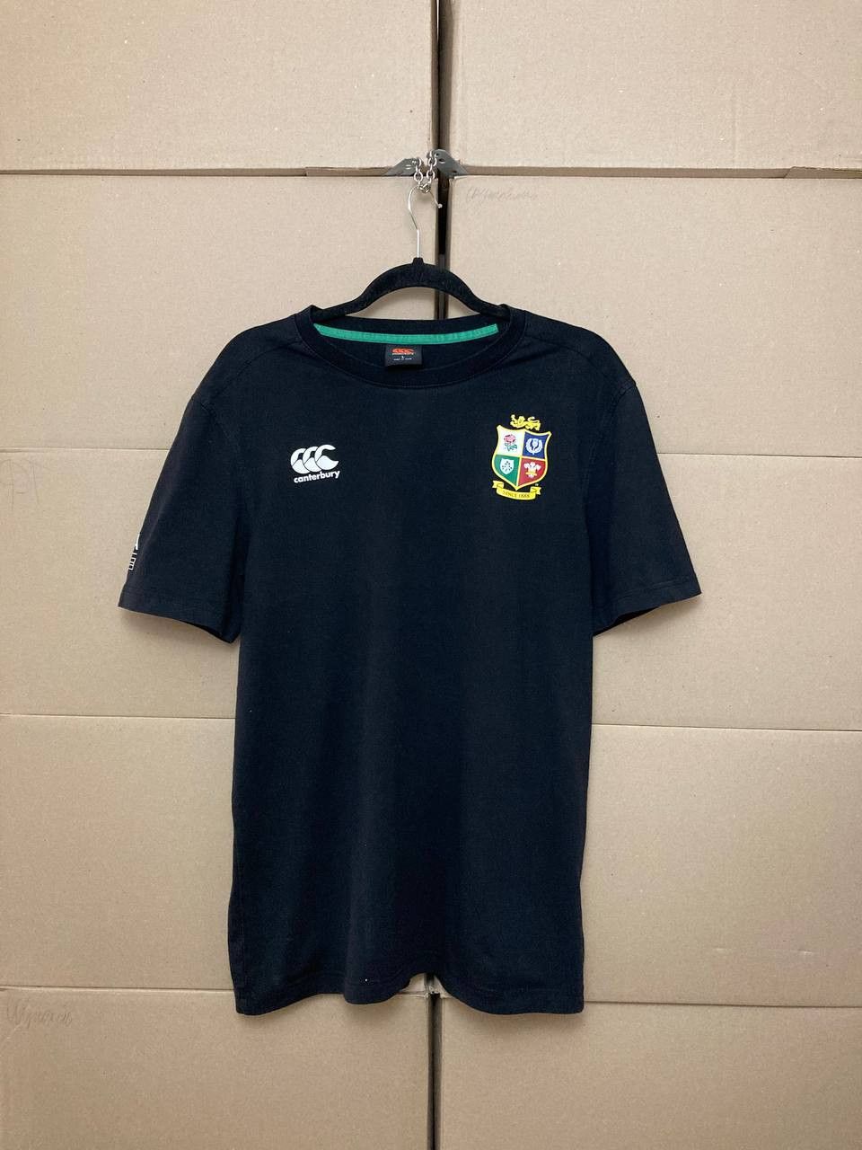 Canterbury of New Zealand VINTAGE BRITISH LIONS RUGBY T-SHIRT CANTERBURY TEE JERSEY Size US L / EU 52-54 / 3 - 1 Thumbnail