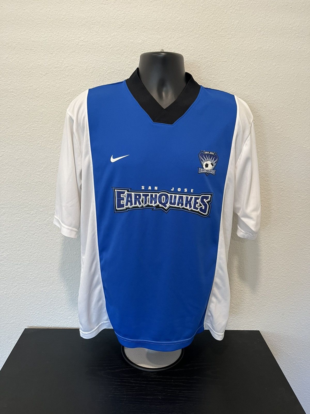Vintage Nike San Jose earthquakes football soccer jersey