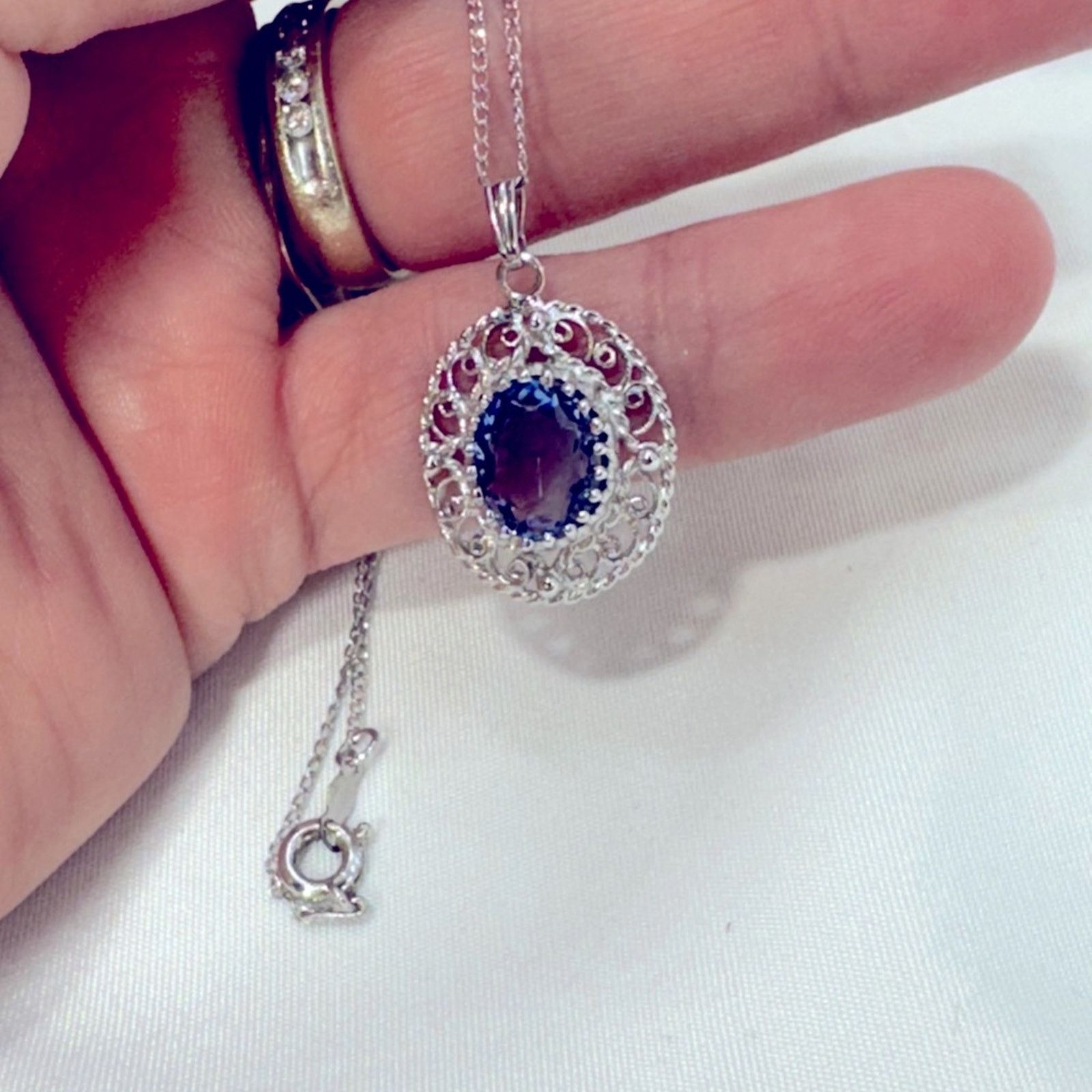 NBDN Nobrandedon VTG sterling and amethyst set Size ONE SIZE - 5 Thumbnail