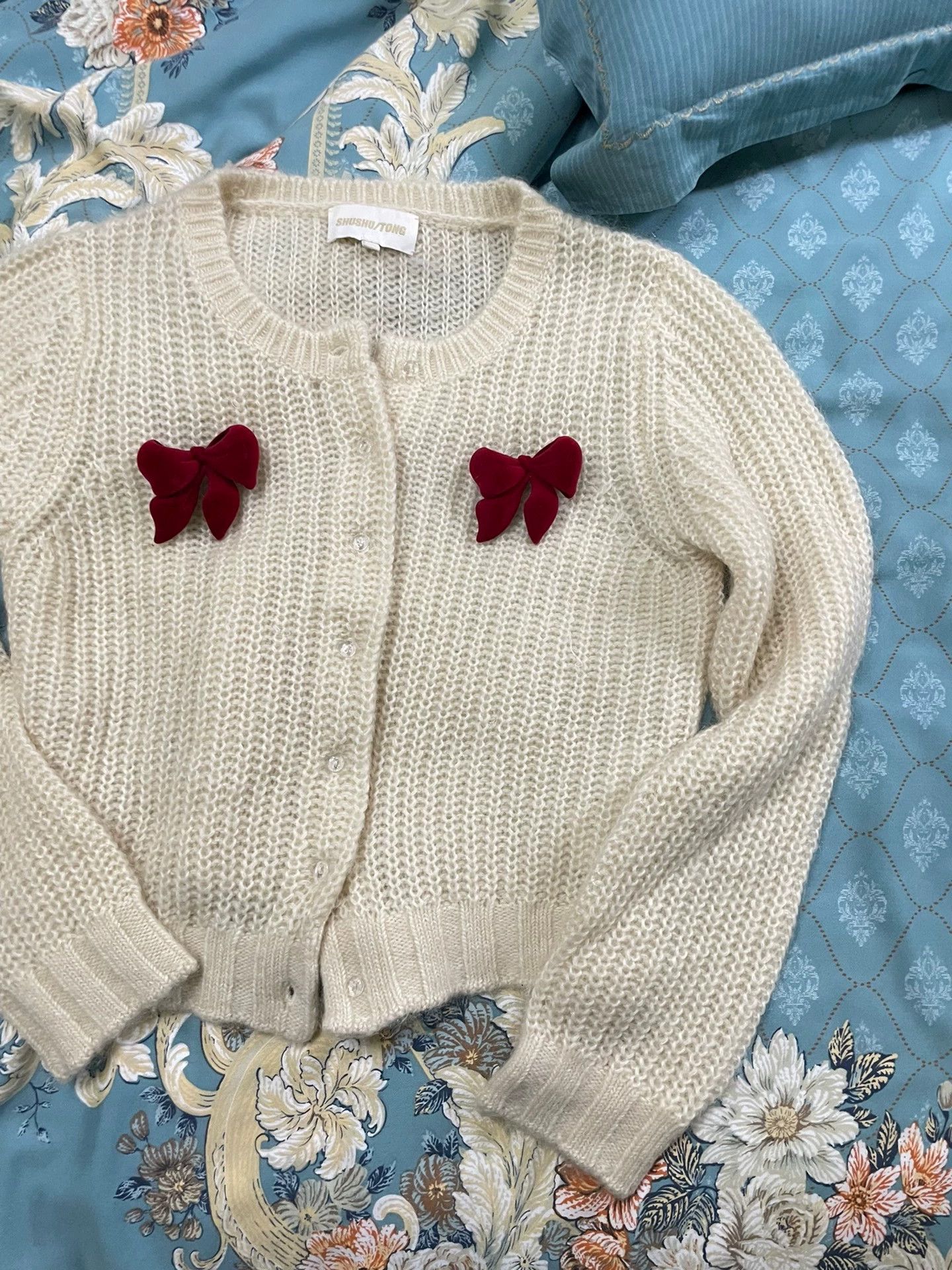 Shushu/Tong shushutong cardigan minor flaws & pilling worn 2-3x 12Y Size XXS / US 00 / IT 34 - 3 Thumbnail