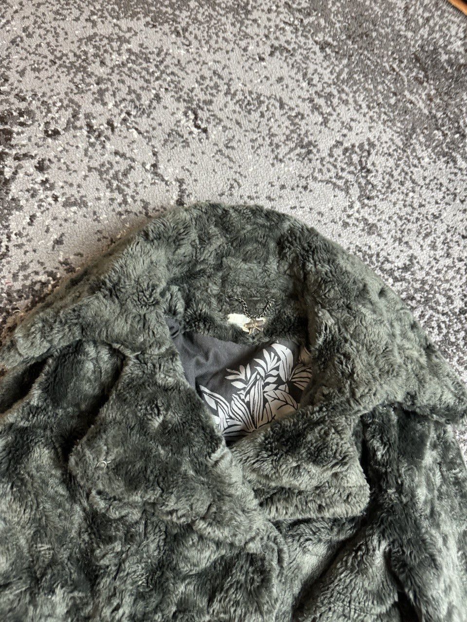 Japanese Brand × Vintage Vintage Y2K Fur Avantgarde Opium Carti Style Jacket Size US M / EU 48-50 / 2 - 4 Thumbnail