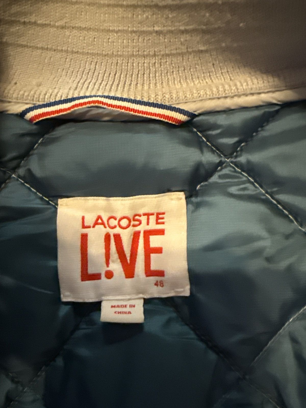 Lacoste Lacoste Quilted bomber jacket Size US M / EU 48-50 / 2 - 6 Thumbnail