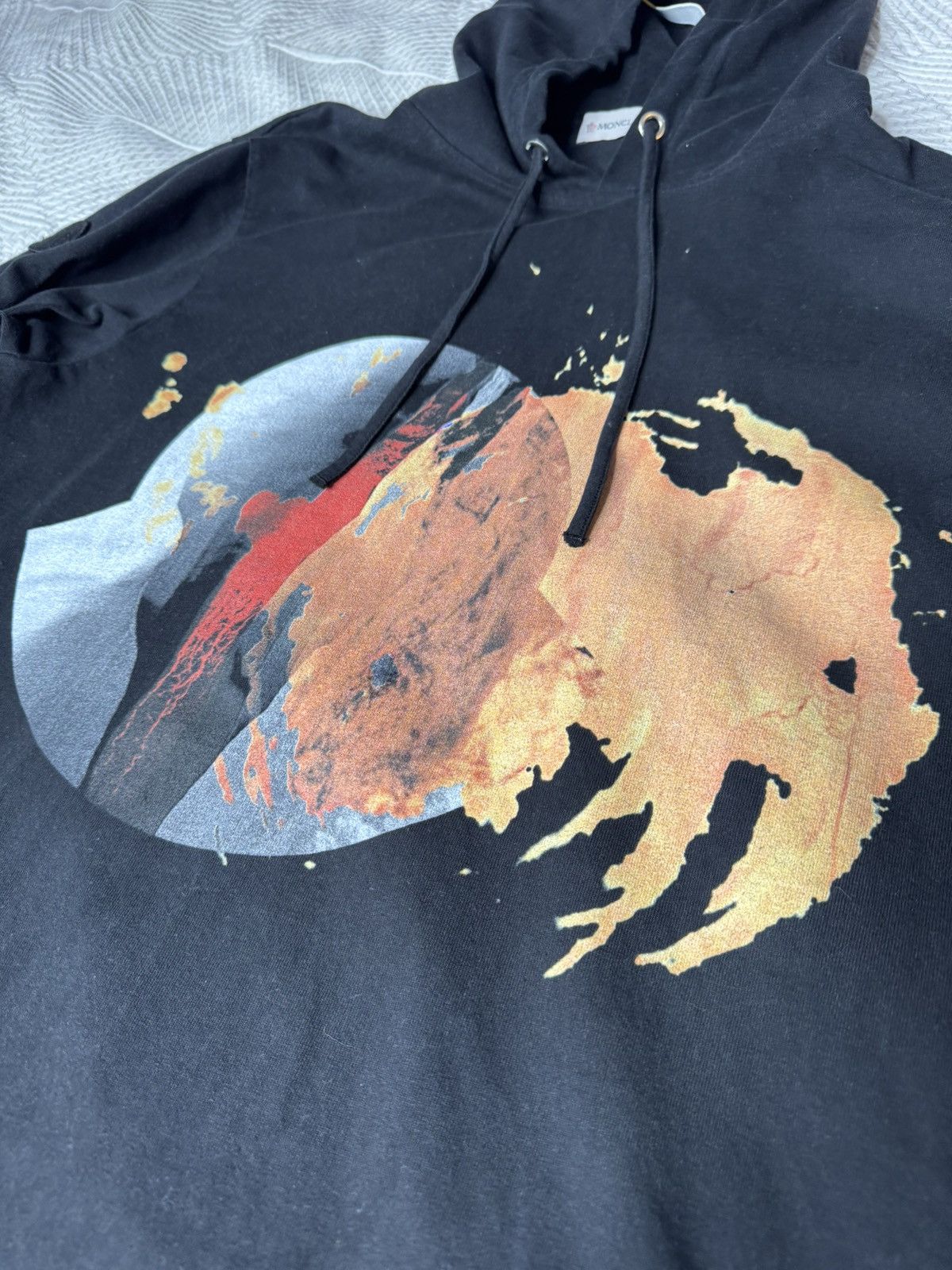 1017 ALYX 9SM × Moncler Moncler x 1017 ALYX 9SM Graphic Hoodie “Black” Size US M / EU 48-50 / 2 - 2 Thumbnail