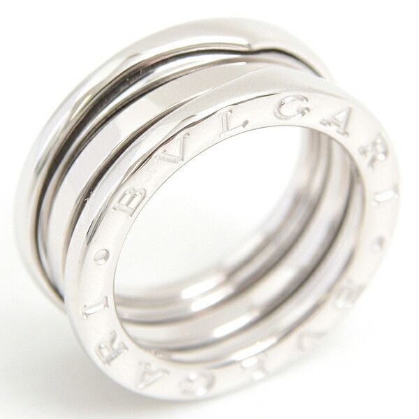Bvlgari Bvlgari Bvlgari B-ZERO1 Ring 750WG White Gold Metal Ring 76010 in Great Condition Size ONE SIZE - 1 Thumbnail